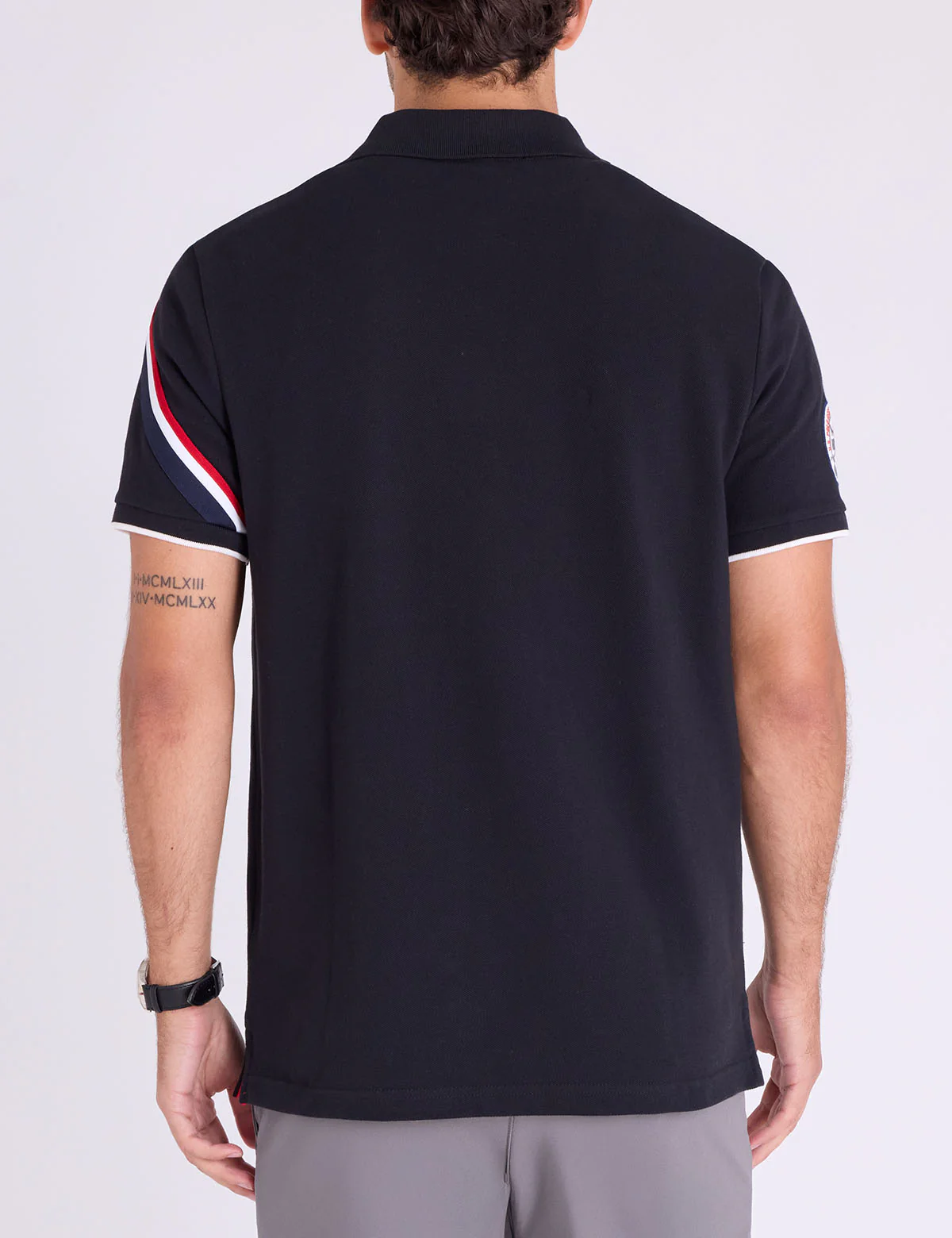 SIGNATURE TRICOT TAPE PIQUE POLO SHIRT - Image 5