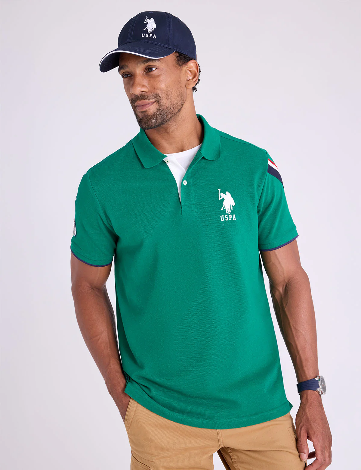 SIGNATURE TRICOT TAPE PIQUE POLO SHIRT - Image 7