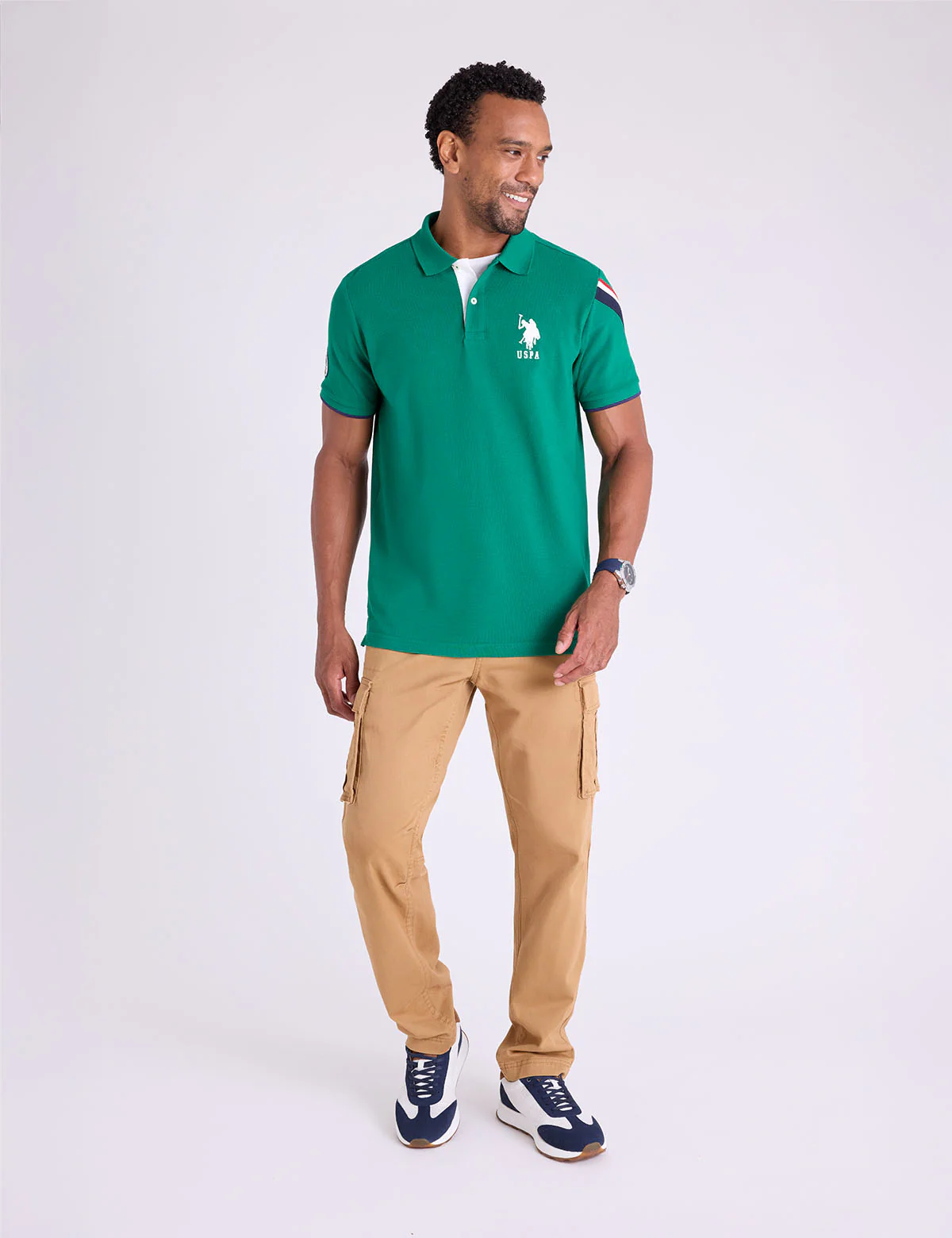 SIGNATURE TRICOT TAPE PIQUE POLO SHIRT - Image 8