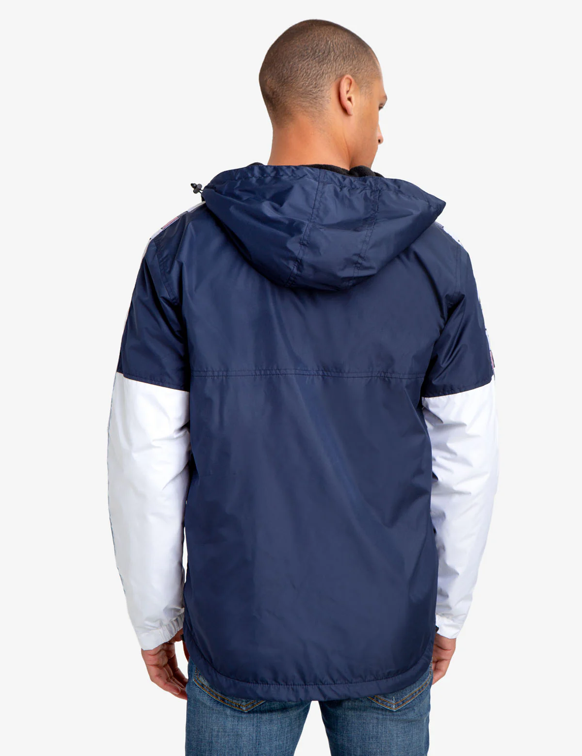 HOODED WINDBREAKER WITH U.S. POLO ASSN. SIDE TAPING - Image 4