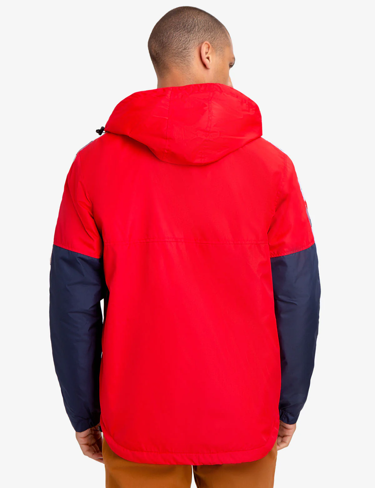 HOODED WINDBREAKER WITH U.S. POLO ASSN. SIDE TAPING - Image 8