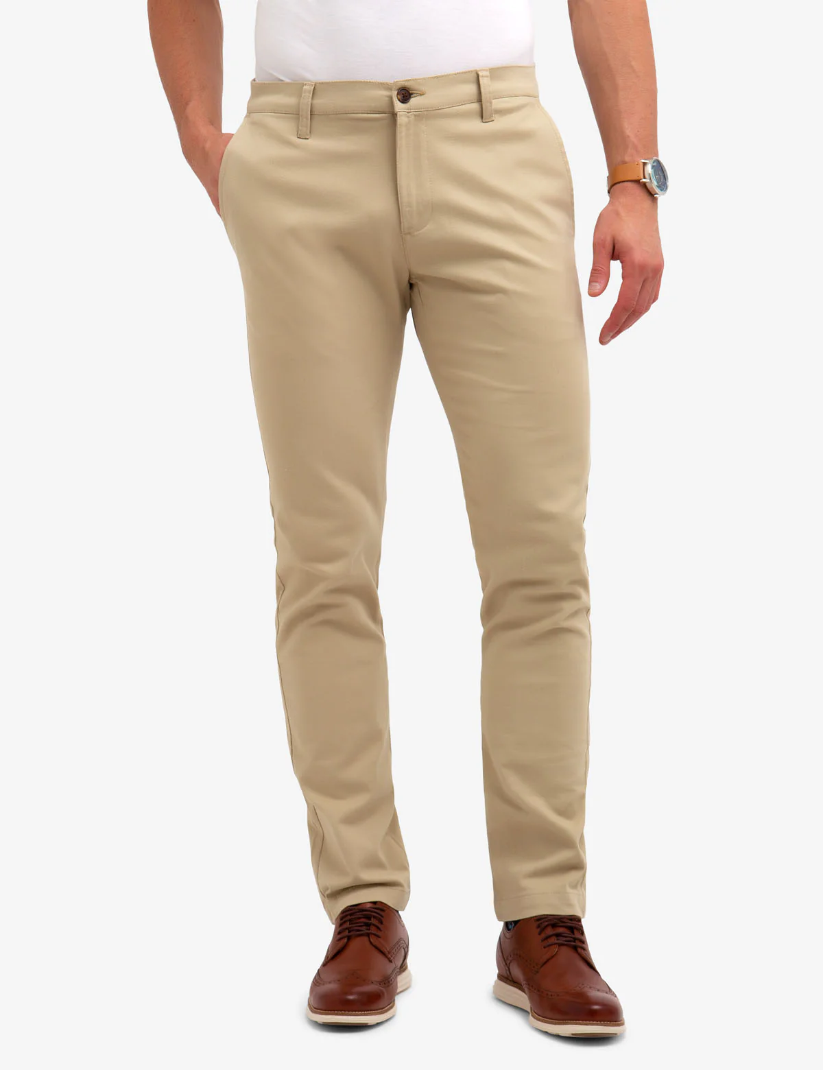 SKINNY STRETCH TWILL CHINOS - Image 4