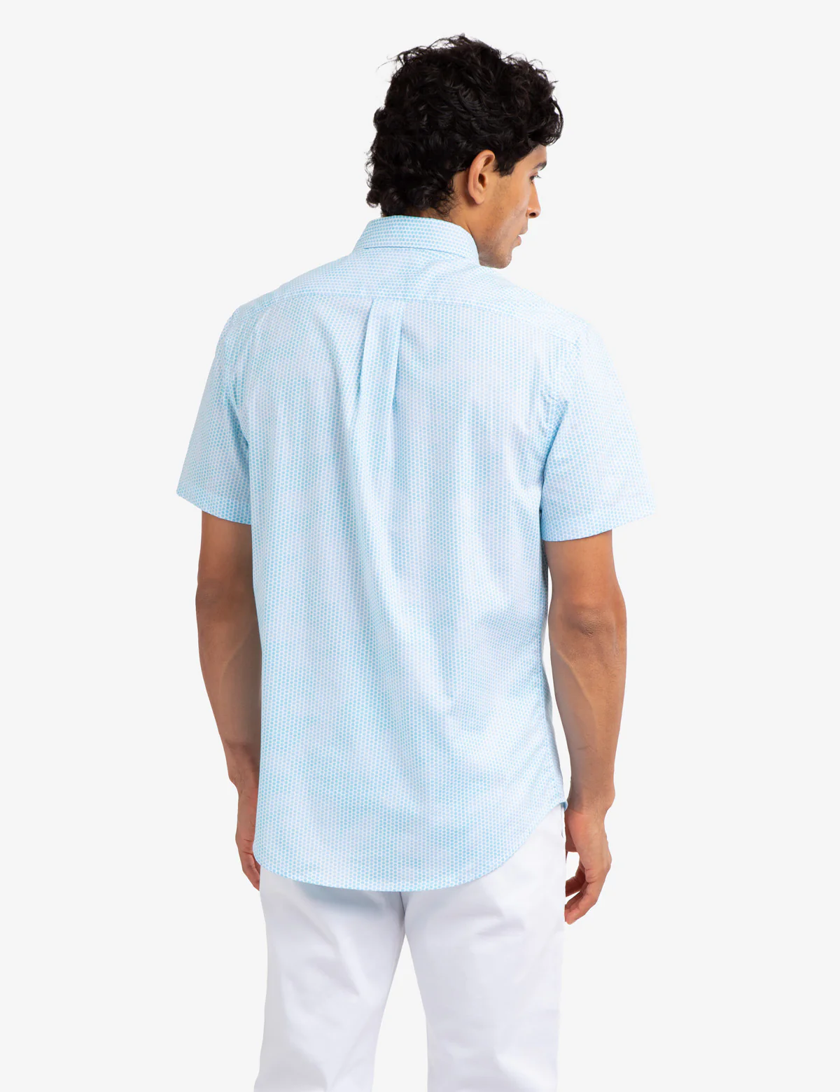 SHORT SLEEVE POPLIN PRINTED SHIRT - Image 4