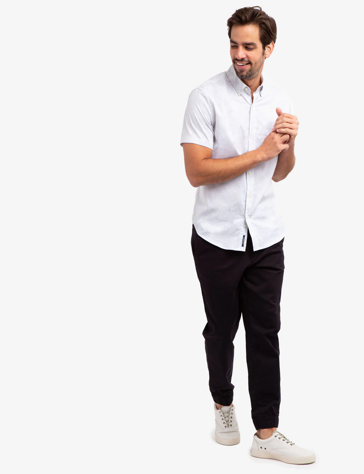 SHORT SLEEVE POPLIN PRINTED SHIRT - Image 7