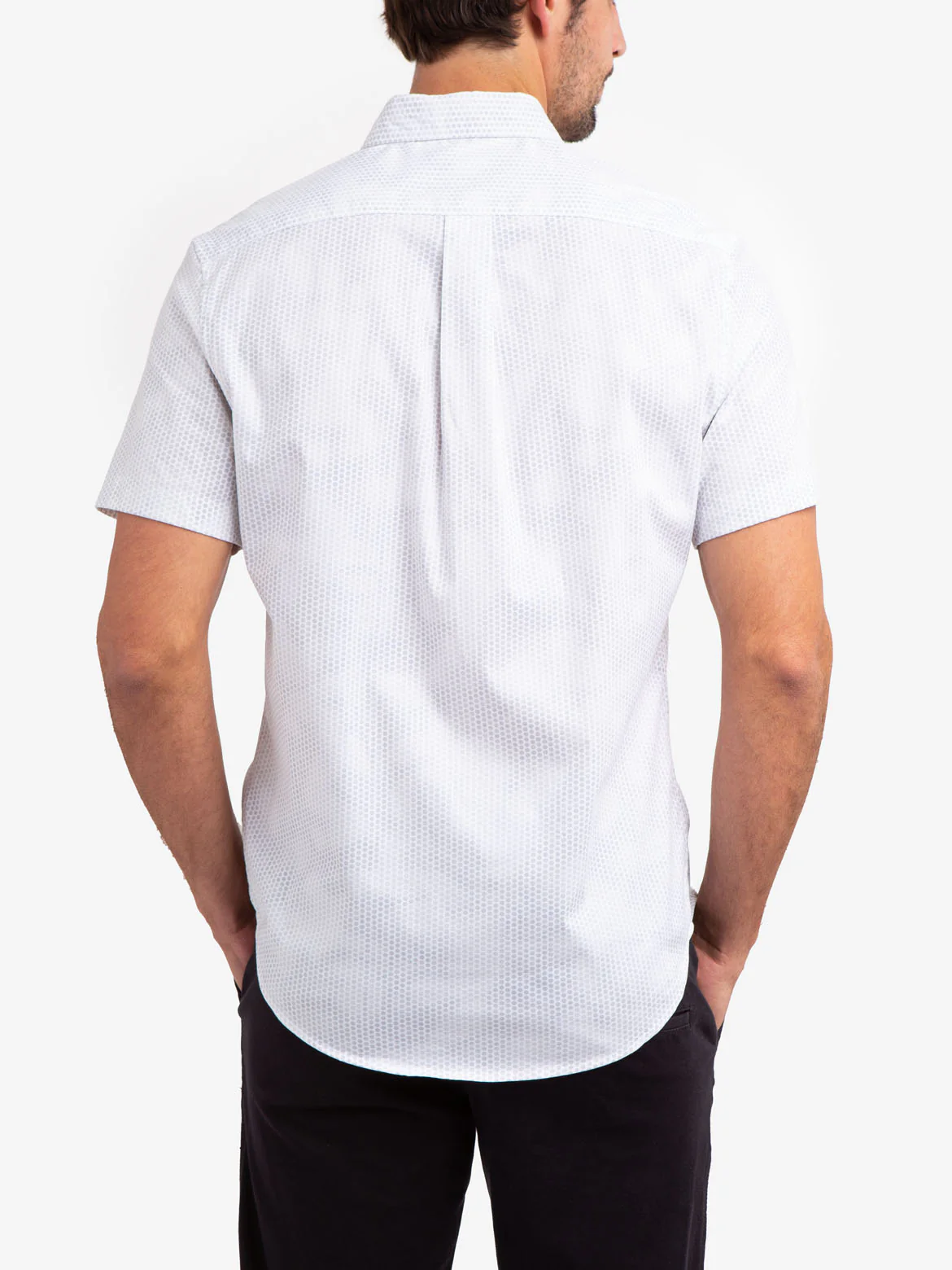 SHORT SLEEVE POPLIN PRINTED SHIRT - Image 9