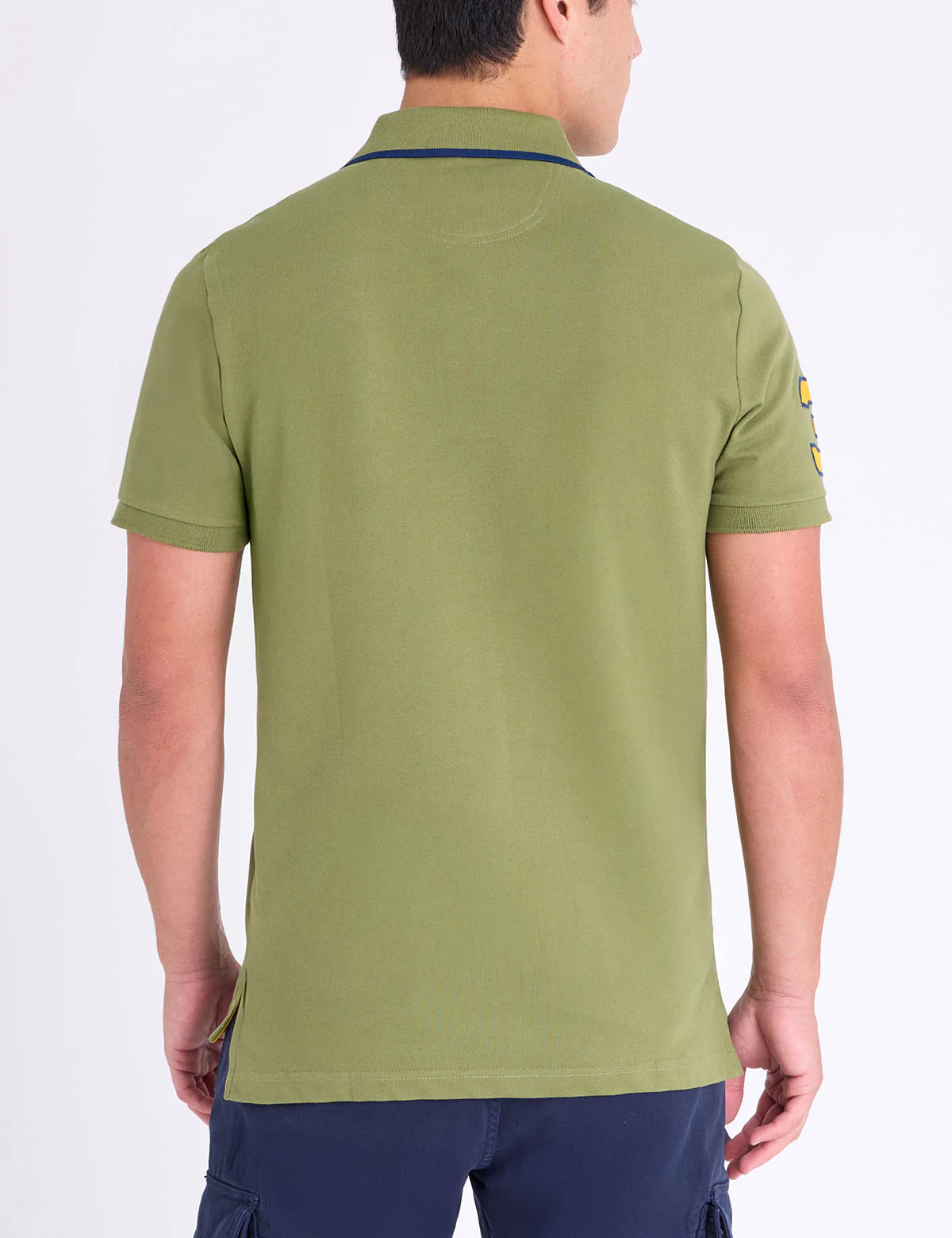 SLIM FIT BIG LOGO MULTI-TONAL POLO SHIRT - Image 13