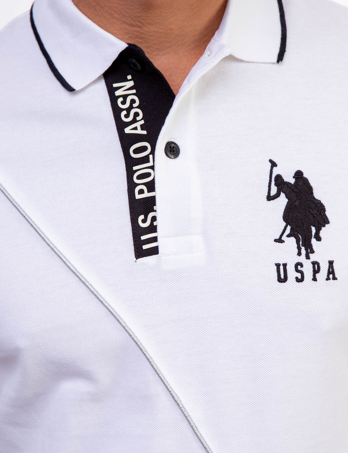 SLIM FIT COLORBLOCK PIQUE POLO SHIRT - Image 12