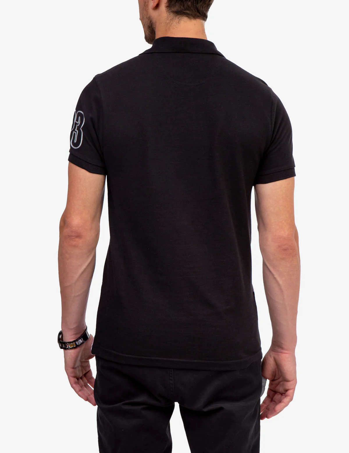 SLIM FIT COLORBLOCK PIQUE POLO SHIRT - Image 5