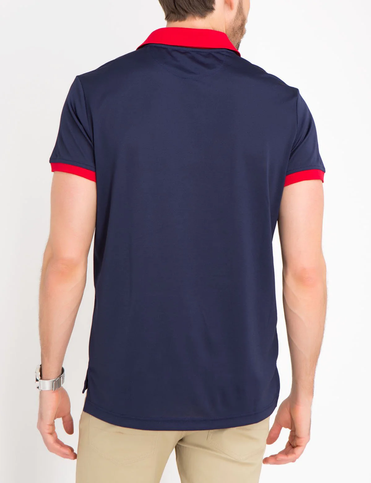 SLIM FIT COLORBLOCK POLO SHIRT - Image 2