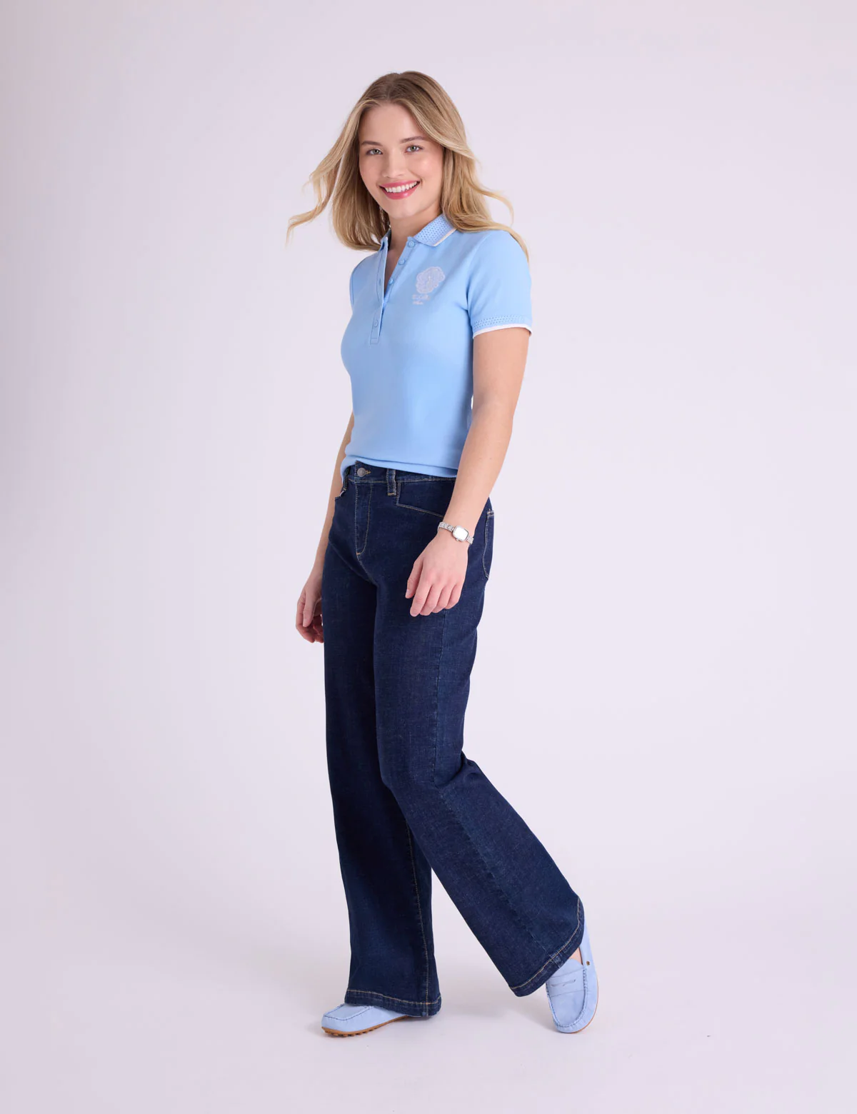 SLIM FIT CREST EMBROIDERED POLO SHIRT - Image 9