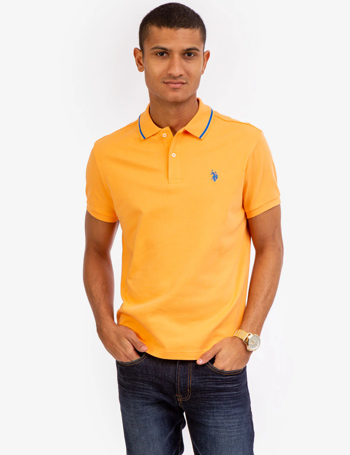 SLIM FIT INTERLOCK POLO SHIRT - Image 11