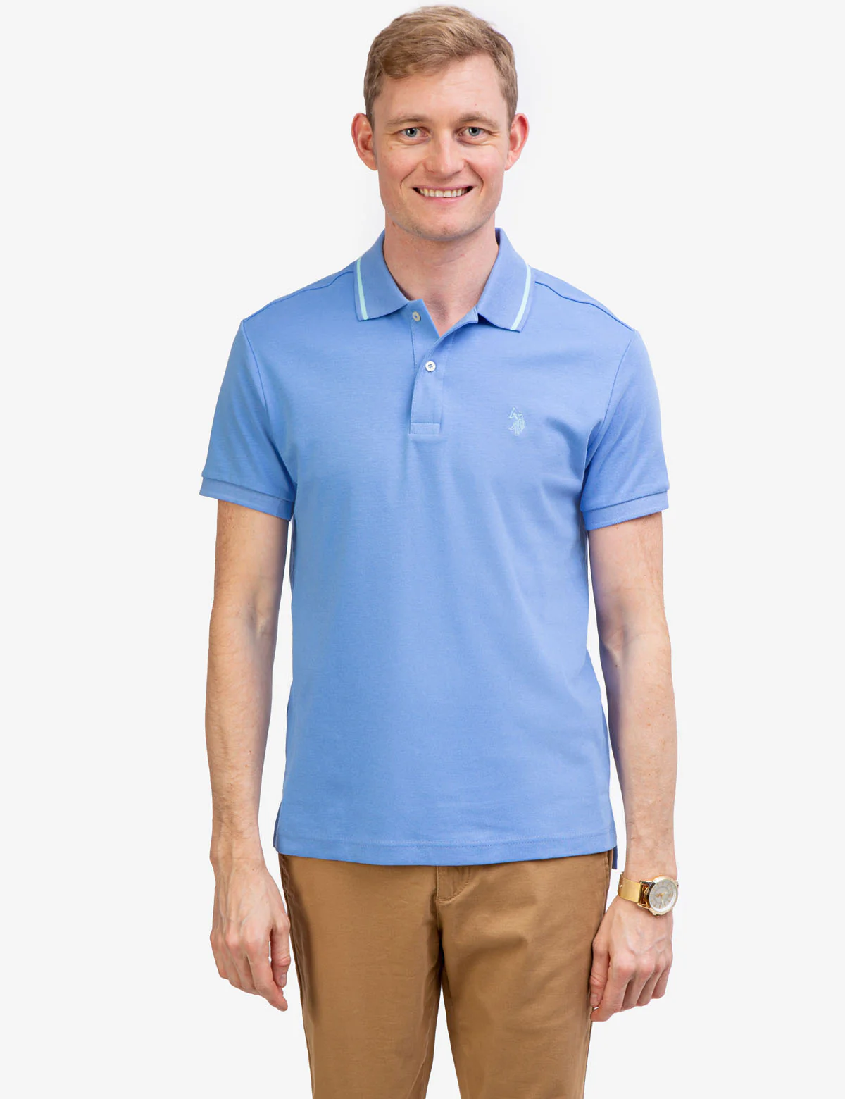 SLIM FIT INTERLOCK POLO SHIRT - Image 7