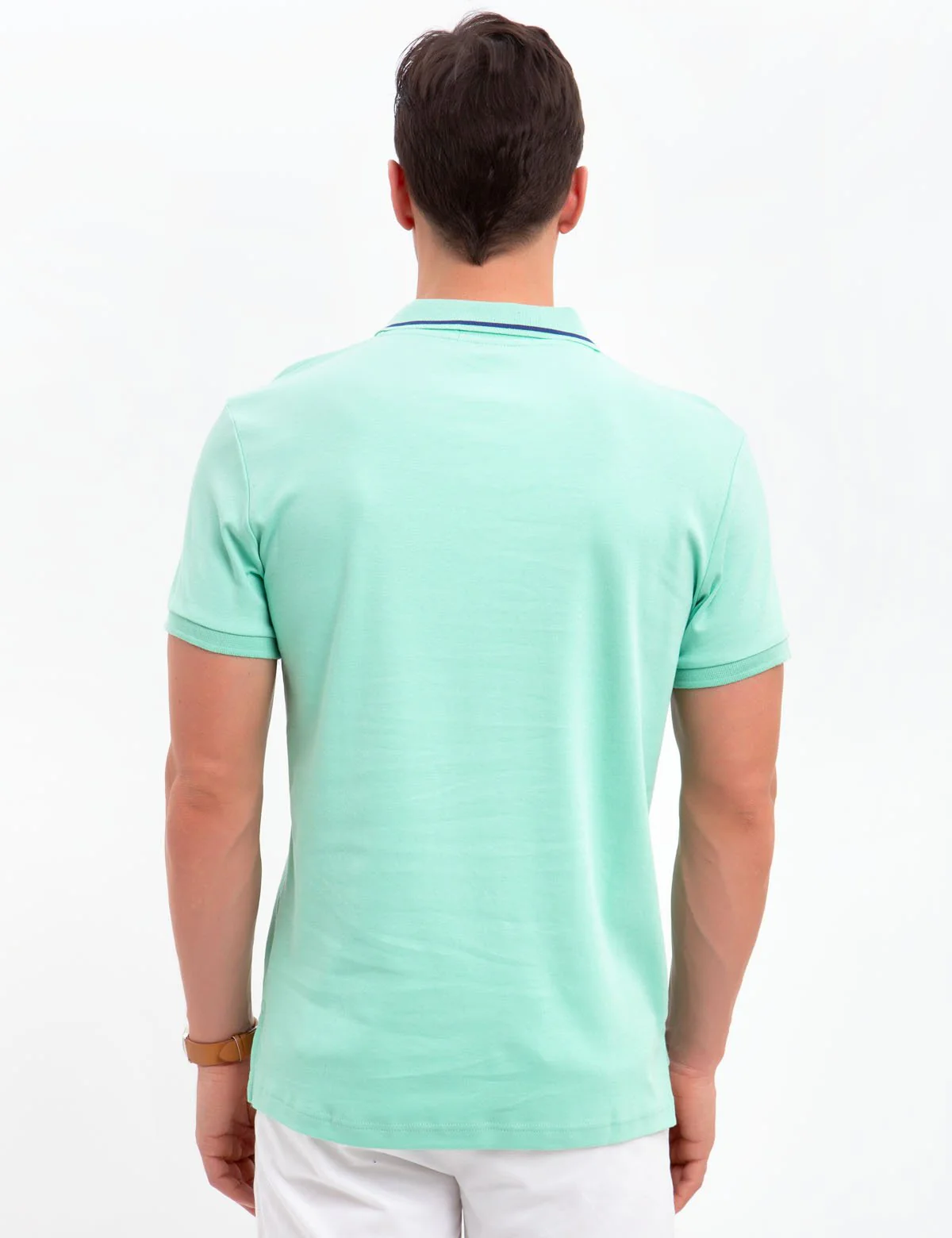 SLIM FIT INTERLOCK POLO SHIRT - Image 6