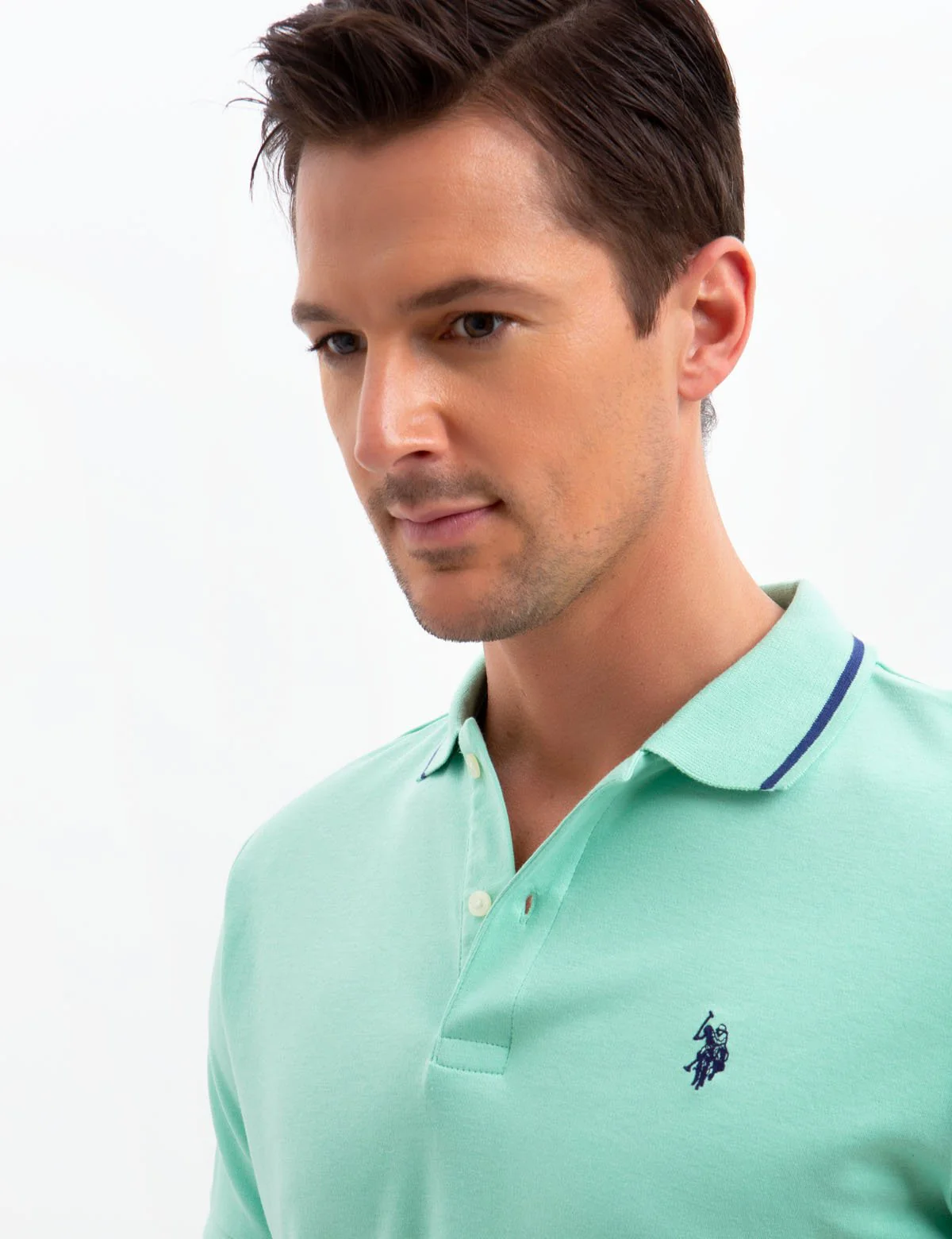 SLIM FIT INTERLOCK POLO SHIRT - Image 7