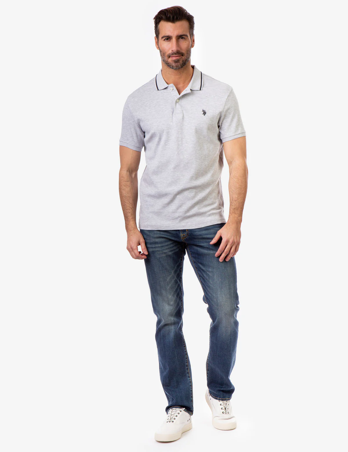 SLIM FIT INTERLOCK POLO SHIRT - Image 20