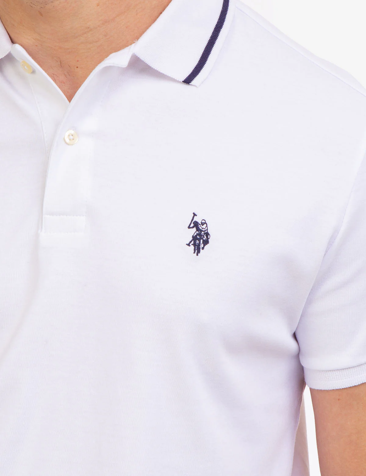 SLIM FIT INTERLOCK POLO SHIRT - Image 5