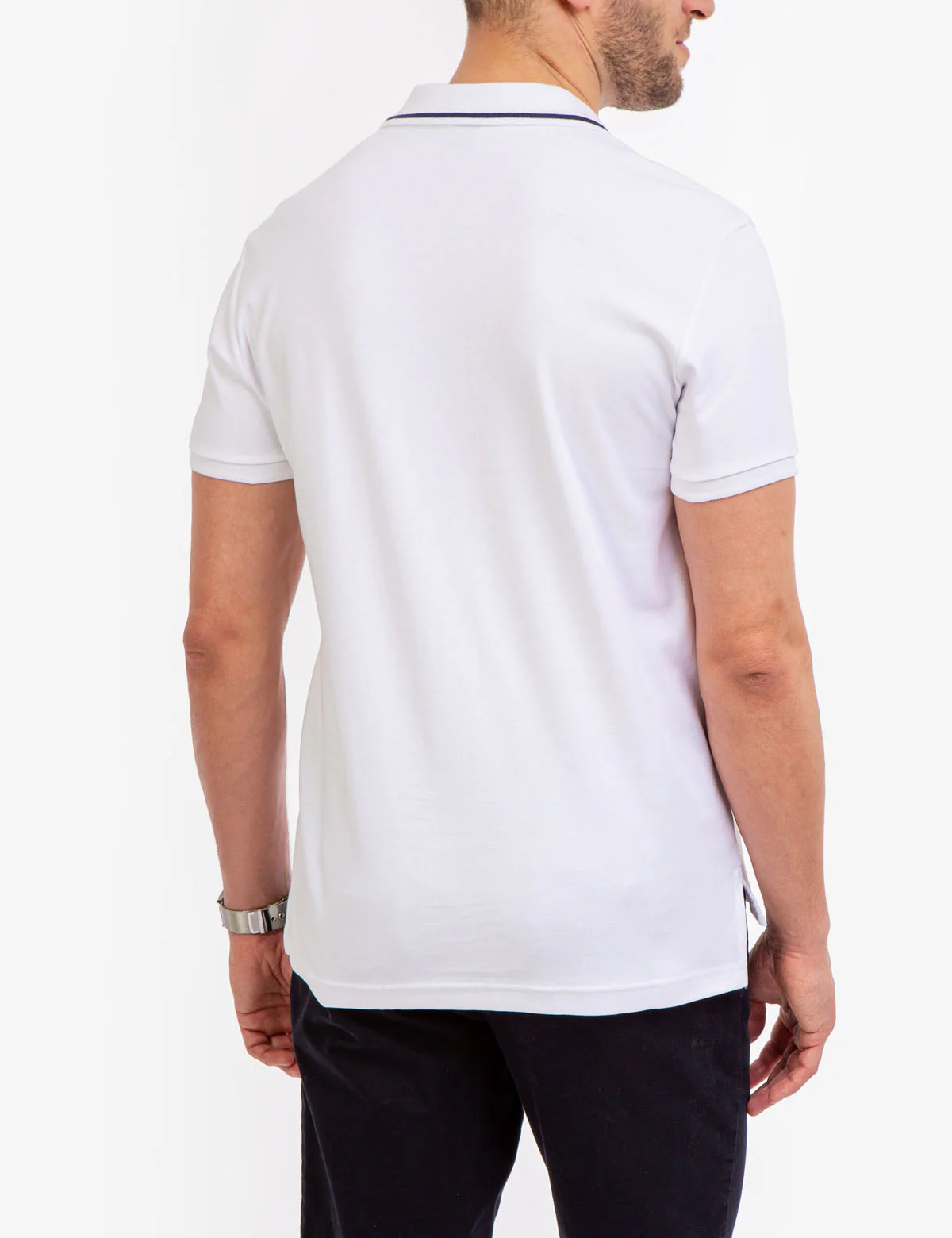 SLIM FIT INTERLOCK POLO SHIRT - Image 6