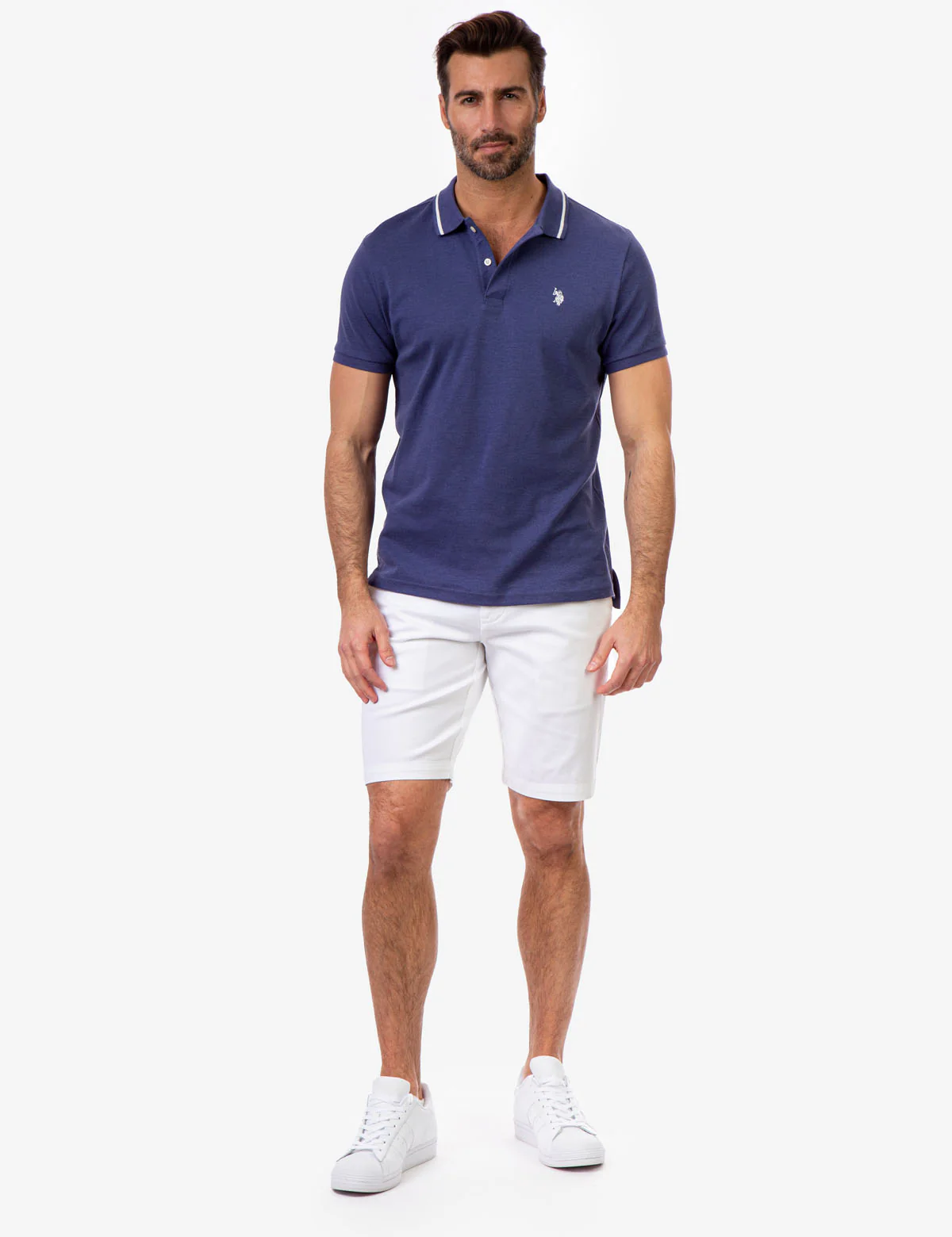 SLIM FIT INTERLOCK POLO SHIRT - Image 8