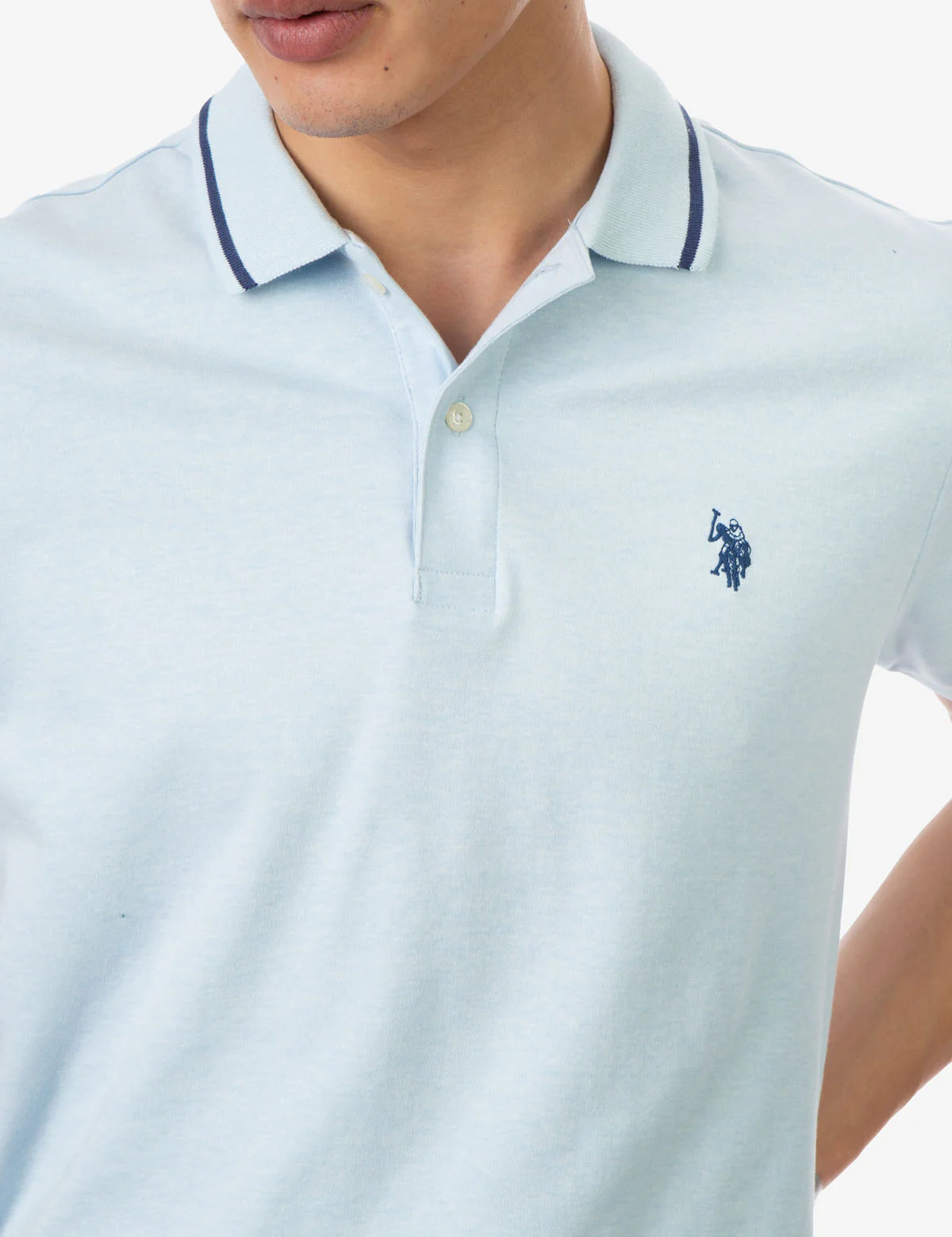 SLIM FIT INTERLOCK POLO SHIRT - Image 20