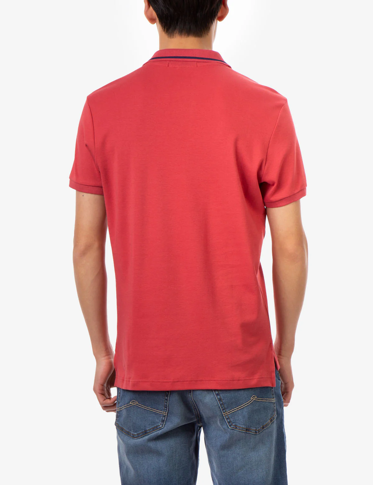 SLIM FIT INTERLOCK POLO SHIRT - Image 4