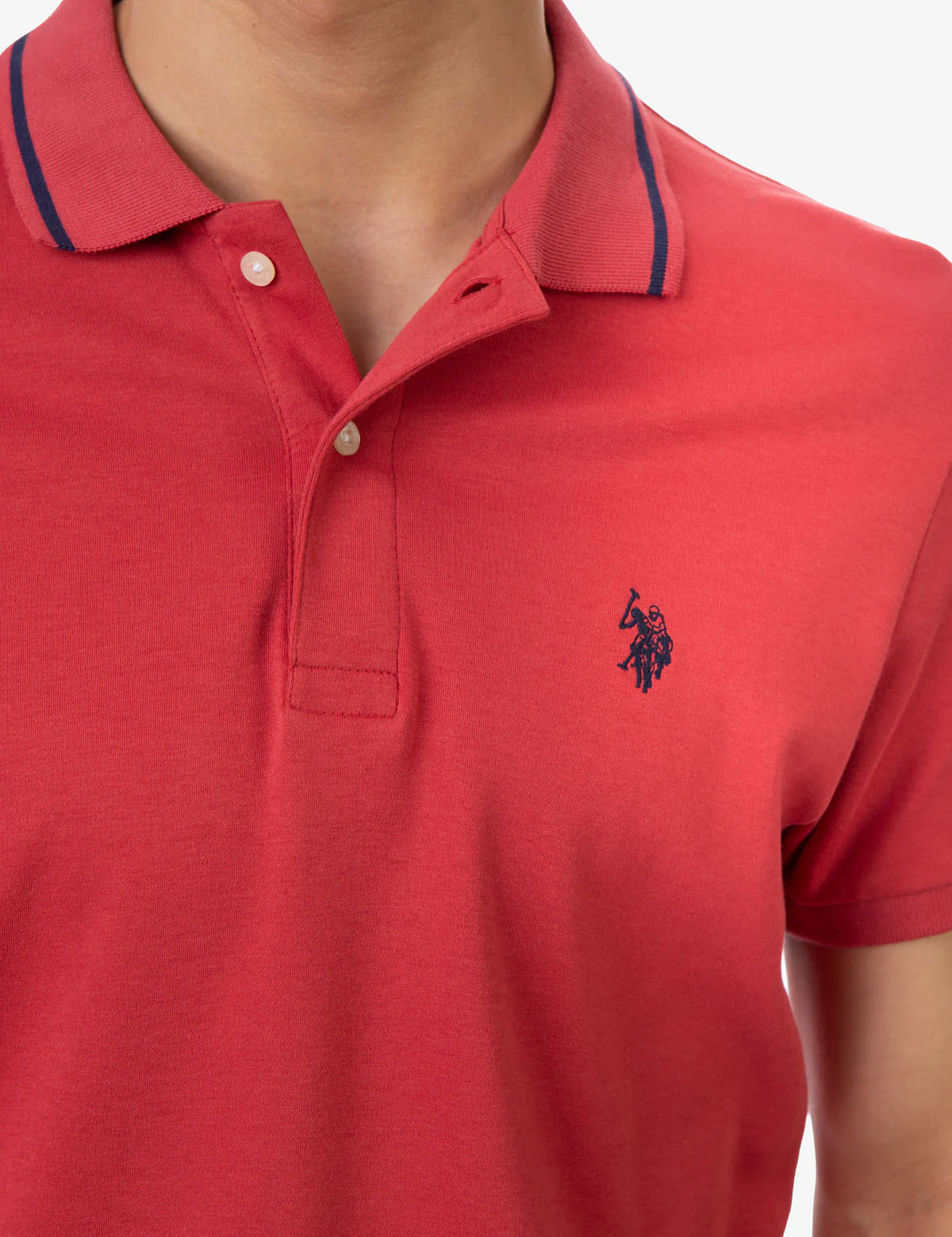 SLIM FIT INTERLOCK POLO SHIRT - Image 5