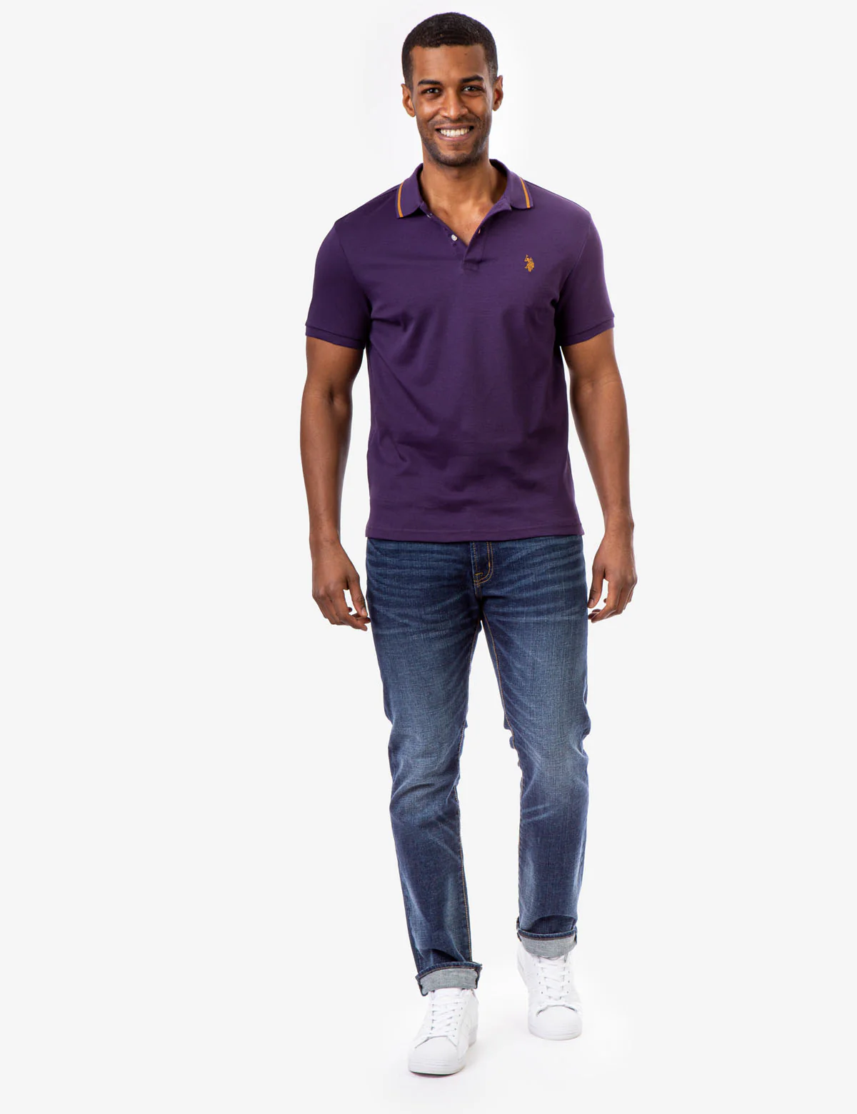 SLIM FIT INTERLOCK POLO SHIRT - Image 7