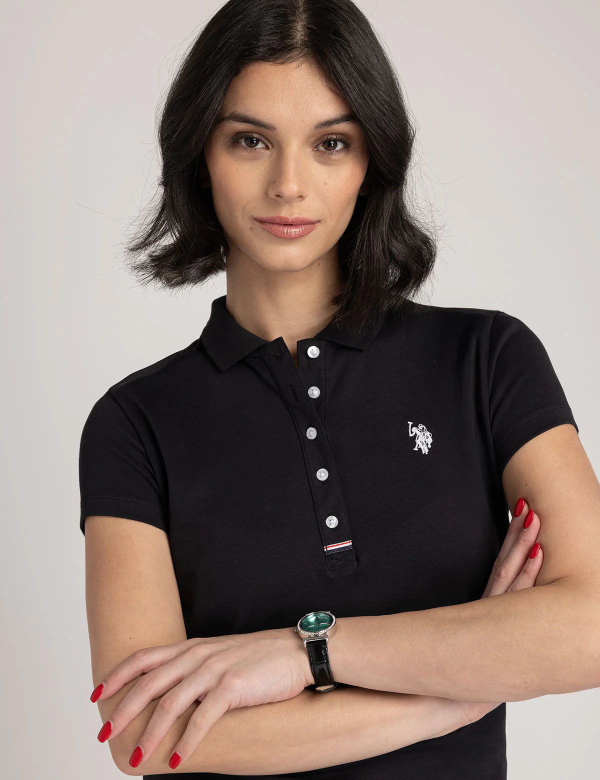 SLIM FIT INTERLOCK POLO SHIRT - Image 4