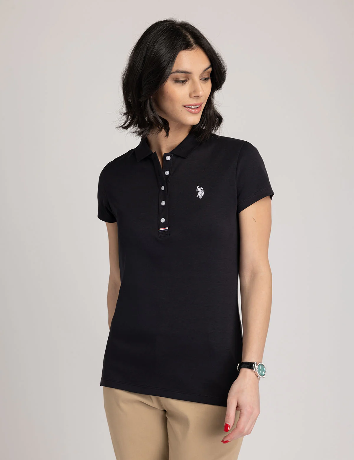 SLIM FIT INTERLOCK POLO SHIRT - Image 5