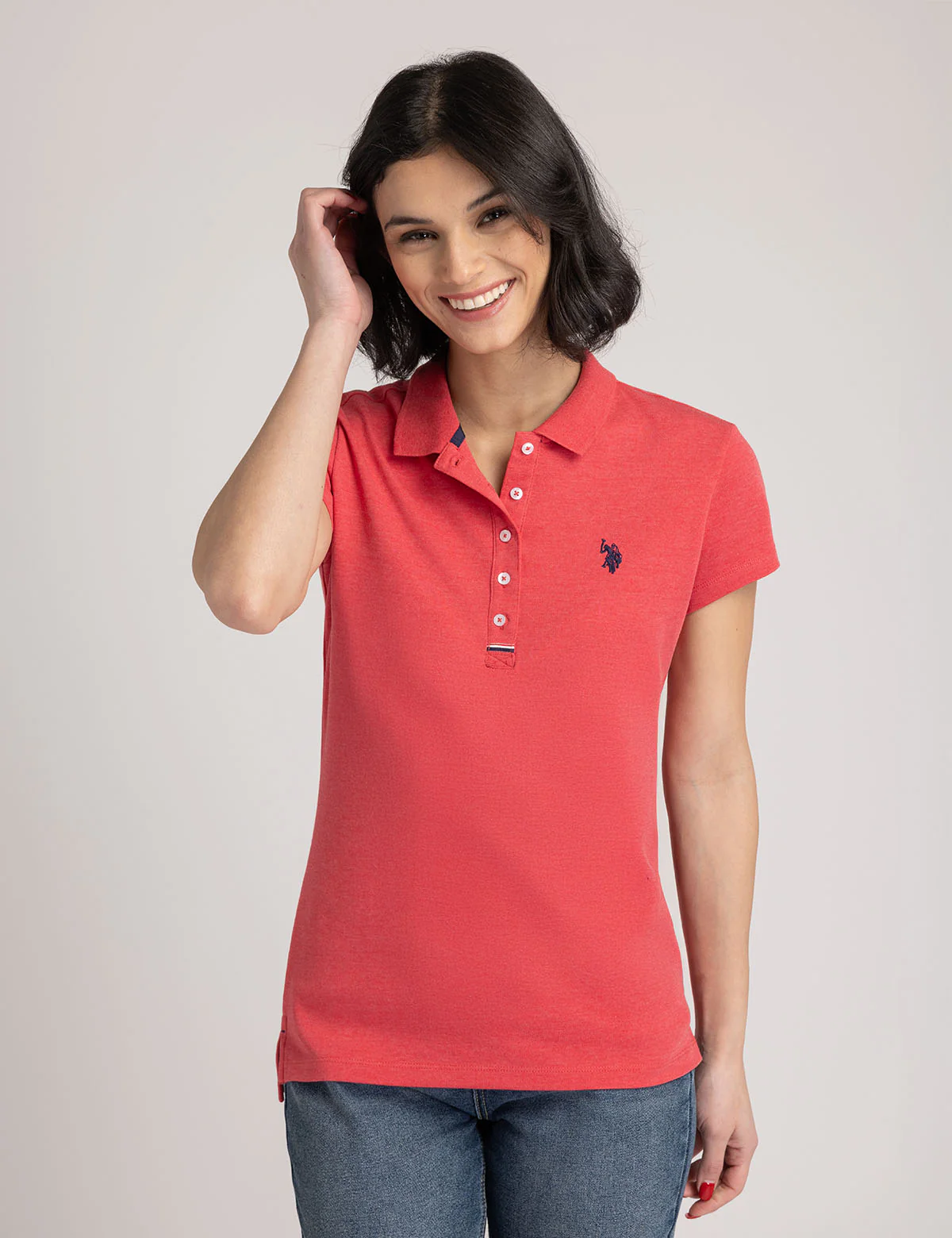 SLIM FIT INTERLOCK POLO SHIRT - Image 8