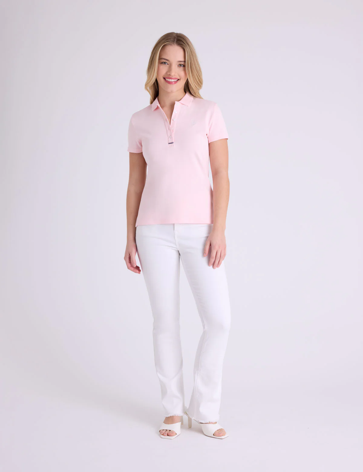 SLIM FIT INTERLOCK POLO SHIRT - Image 2