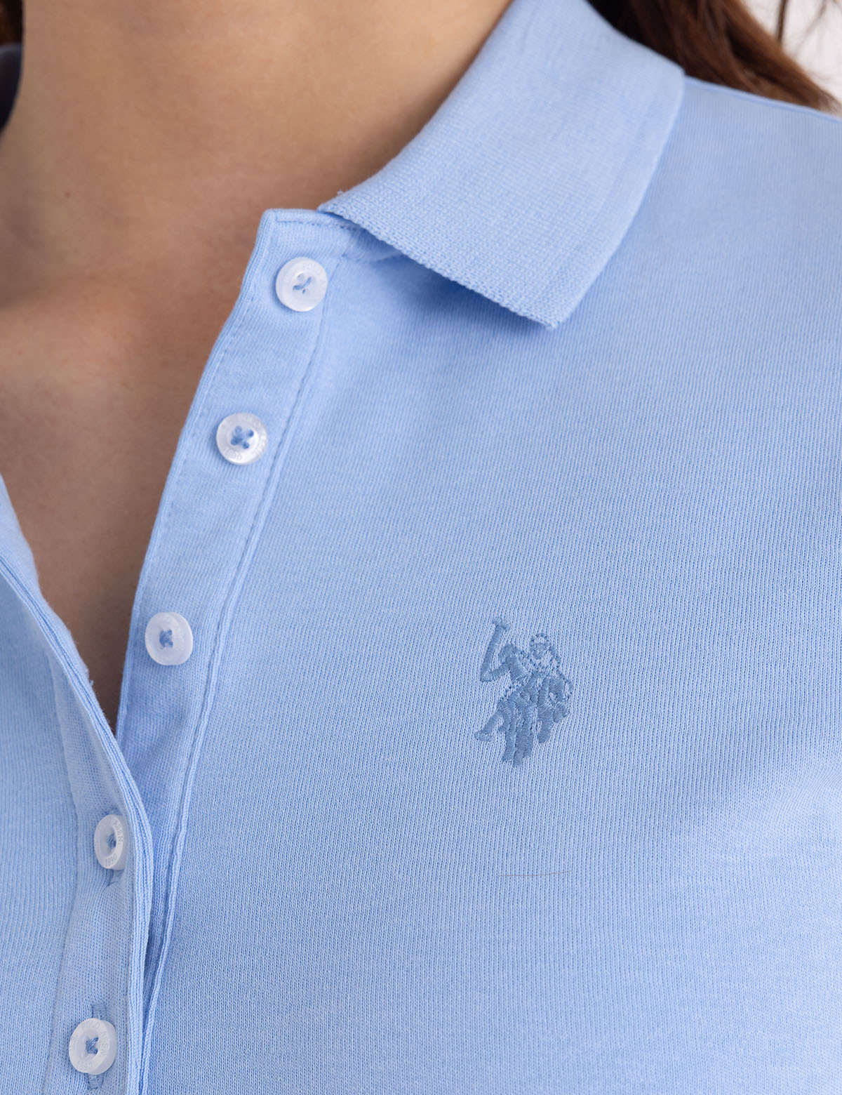 SLIM FIT POLO DRESS - Image 4