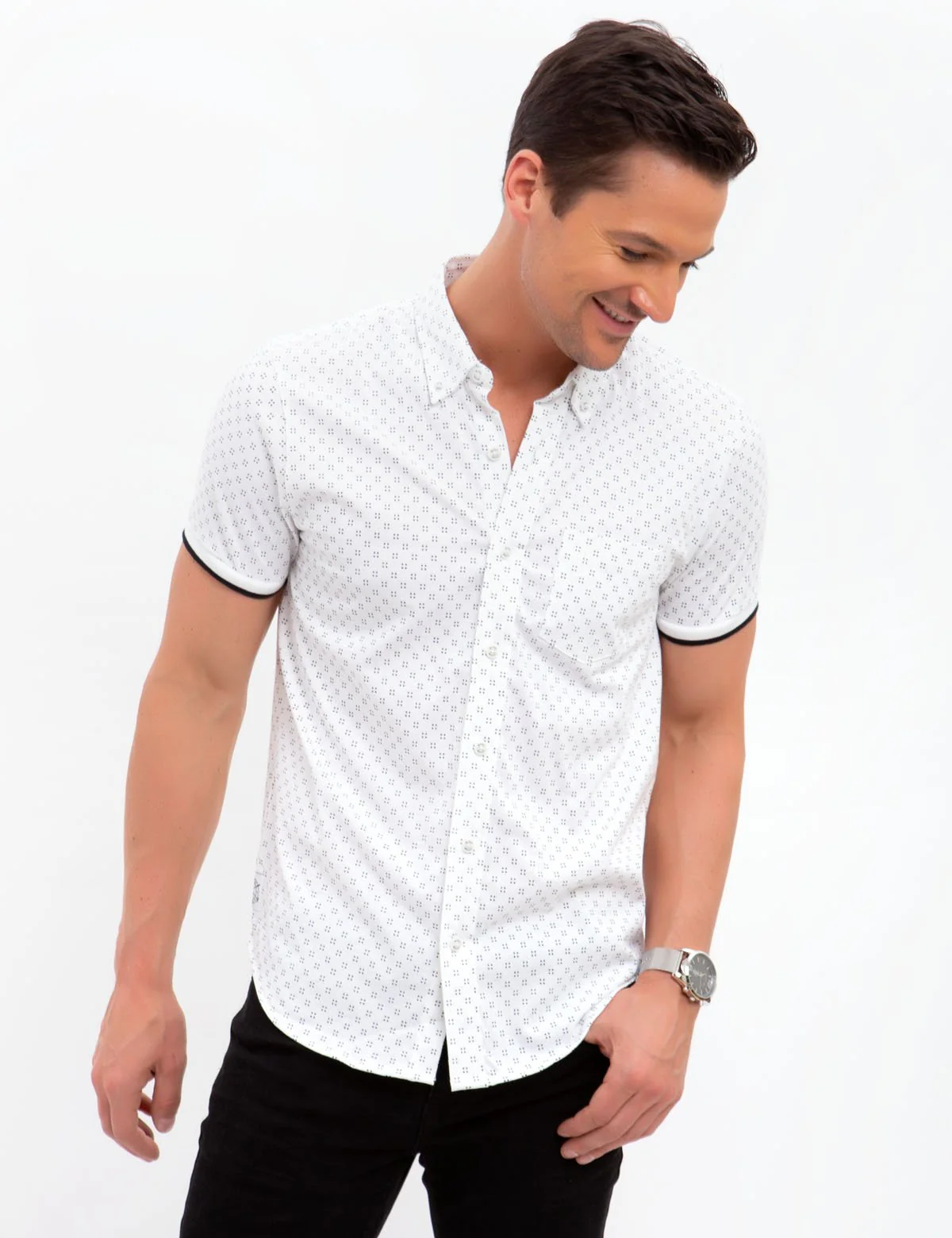 SLIM FIT PRINTED SHIRT - Image 11