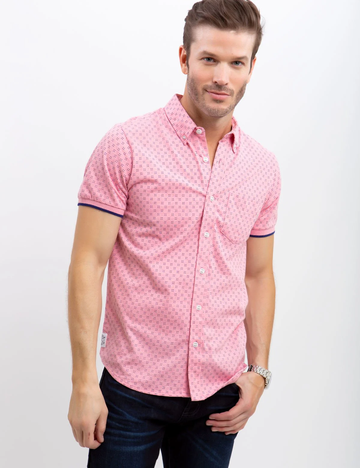 SLIM FIT PRINTED SHIRT - Image 16