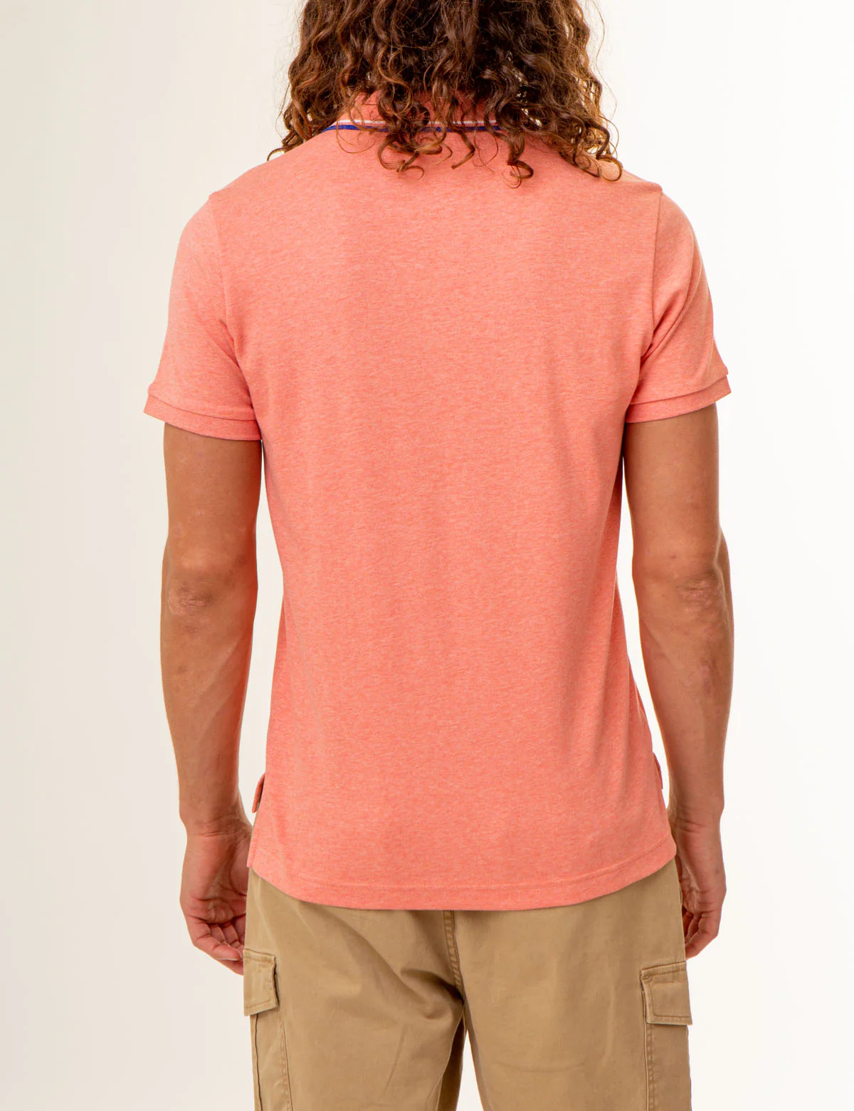 SLIM FIT TIPPED INTERLOCK POLO SHIRT - Image 20