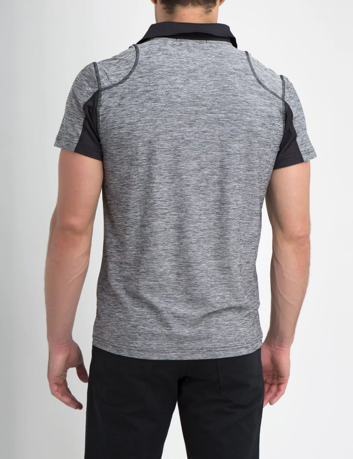 SLIM FIT SPACEDYE POLO SHIRT - Image 17