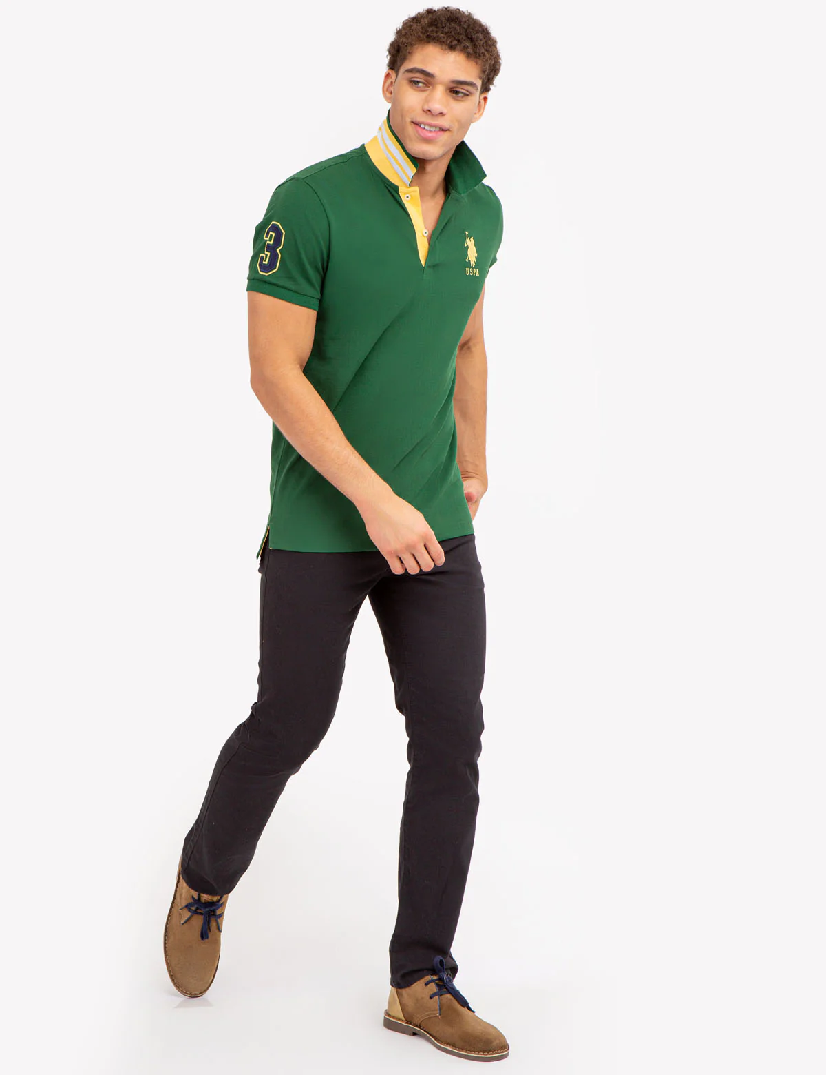 SLIM FIT STRETCH PIQUE POLO SHIRT - Image 10