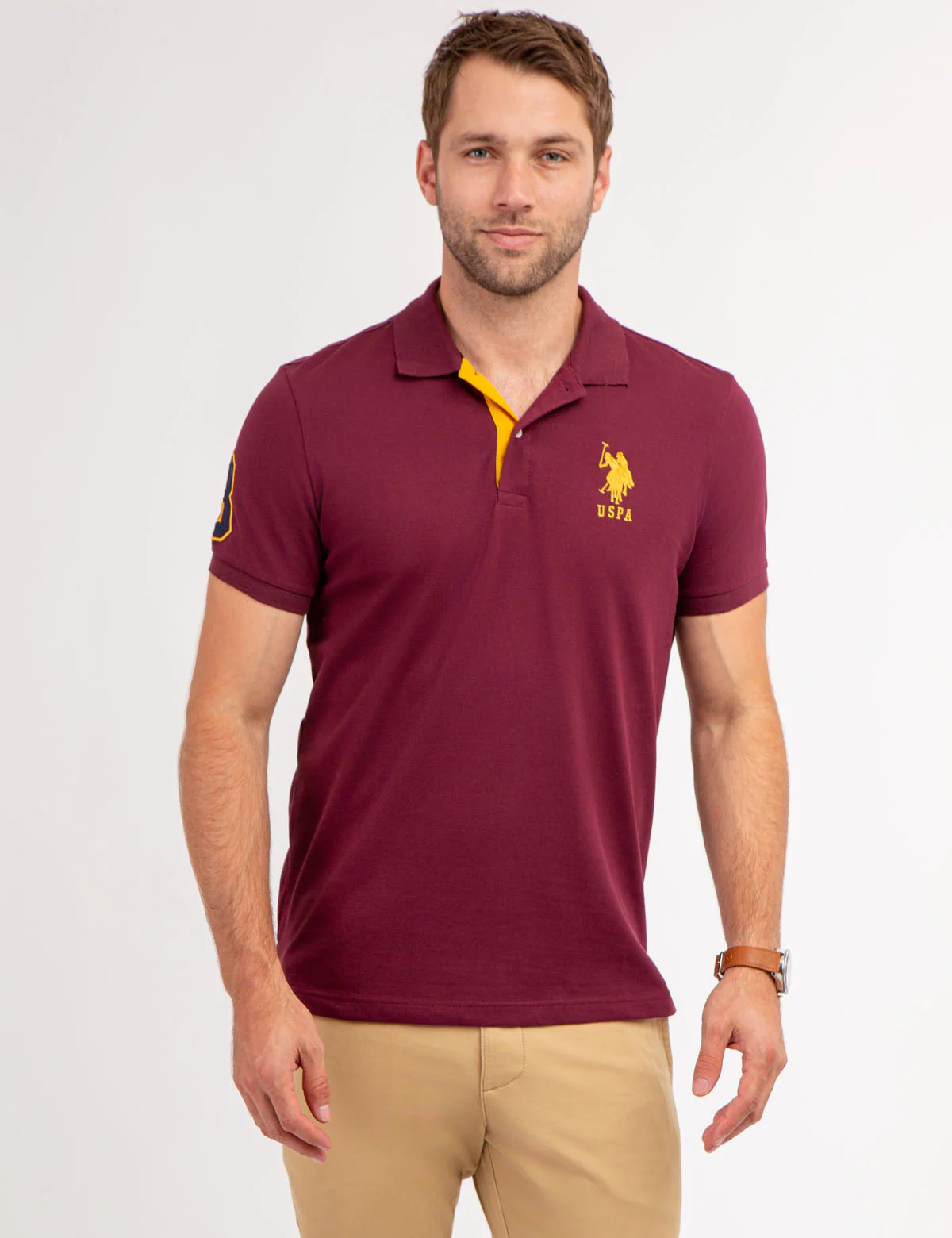 SLIM FIT STRETCH PIQUE POLO SHIRT - Image 15