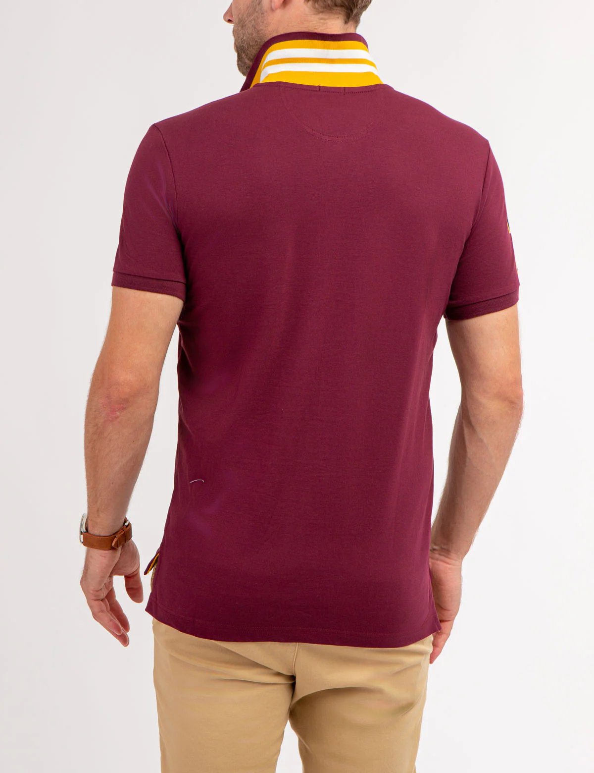 SLIM FIT STRETCH PIQUE POLO SHIRT - Image 17