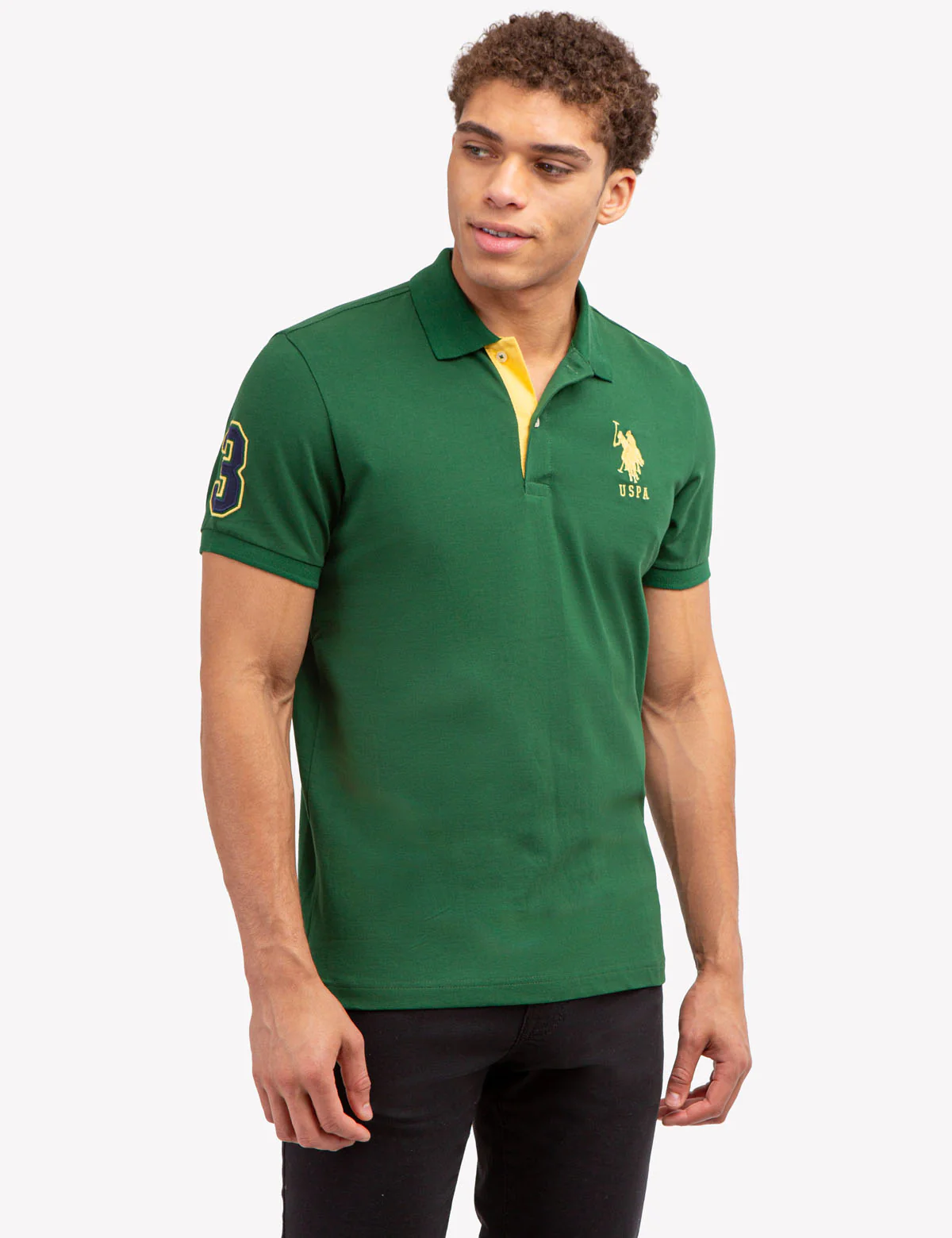 SLIM FIT STRETCH PIQUE POLO SHIRT - Image 9