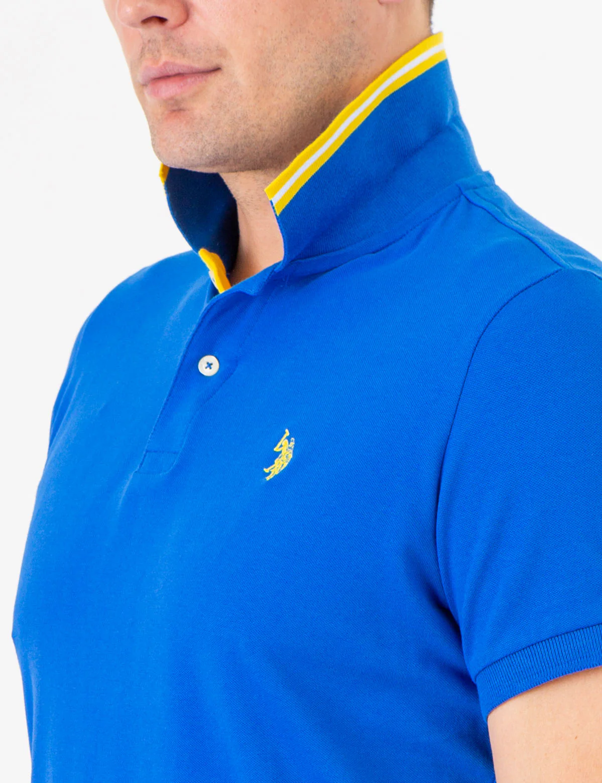 SLIM FIT STRETCH PIQUE SOLID POLO SHIRT - Image 18