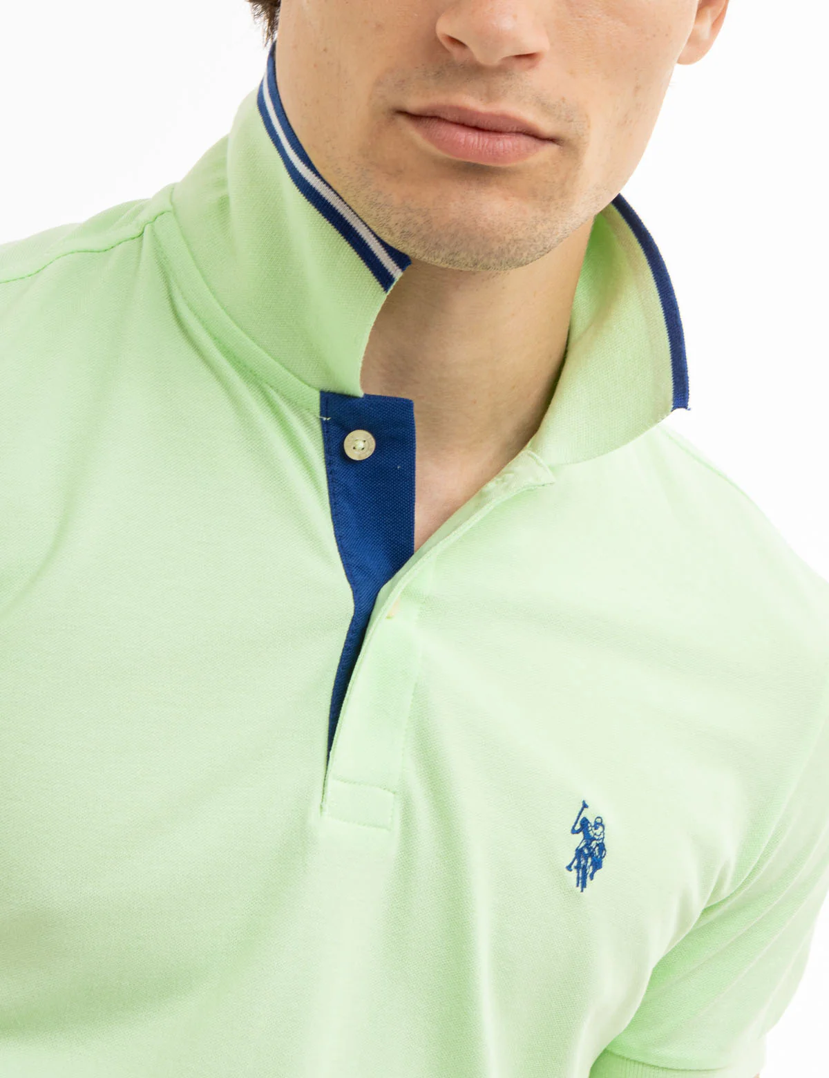 SLIM FIT STRETCH PIQUE SOLID POLO SHIRT - Image 16