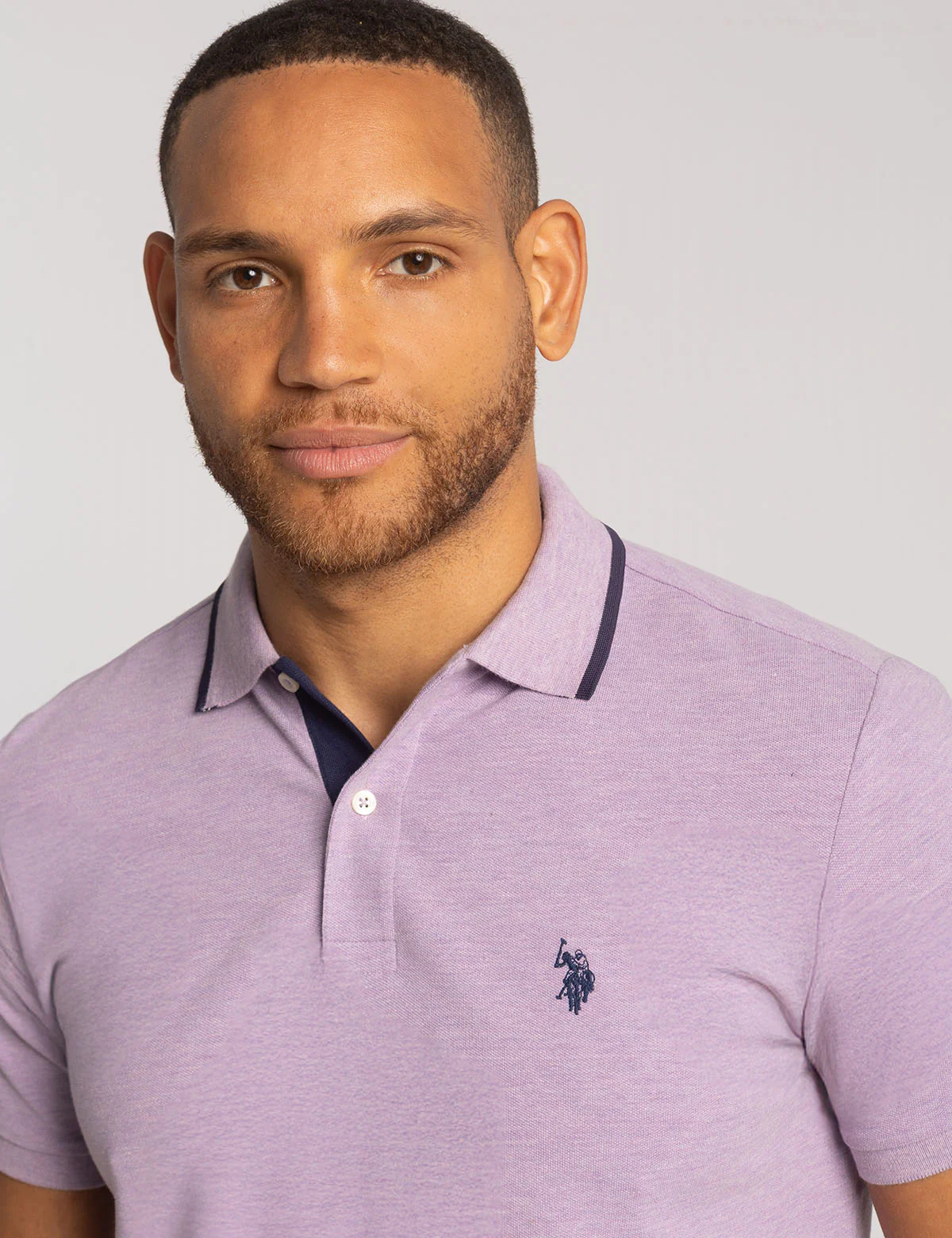 SLIM FIT STRETCH SOLID PIQUE POLO SHIRT - Image 7