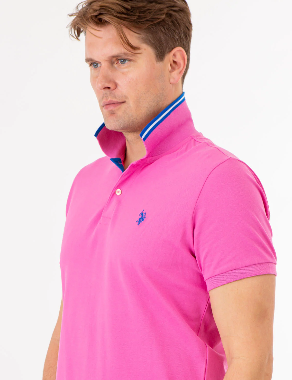 SLIM FIT STRETCH PIQUE SOLID POLO SHIRT - Image 7