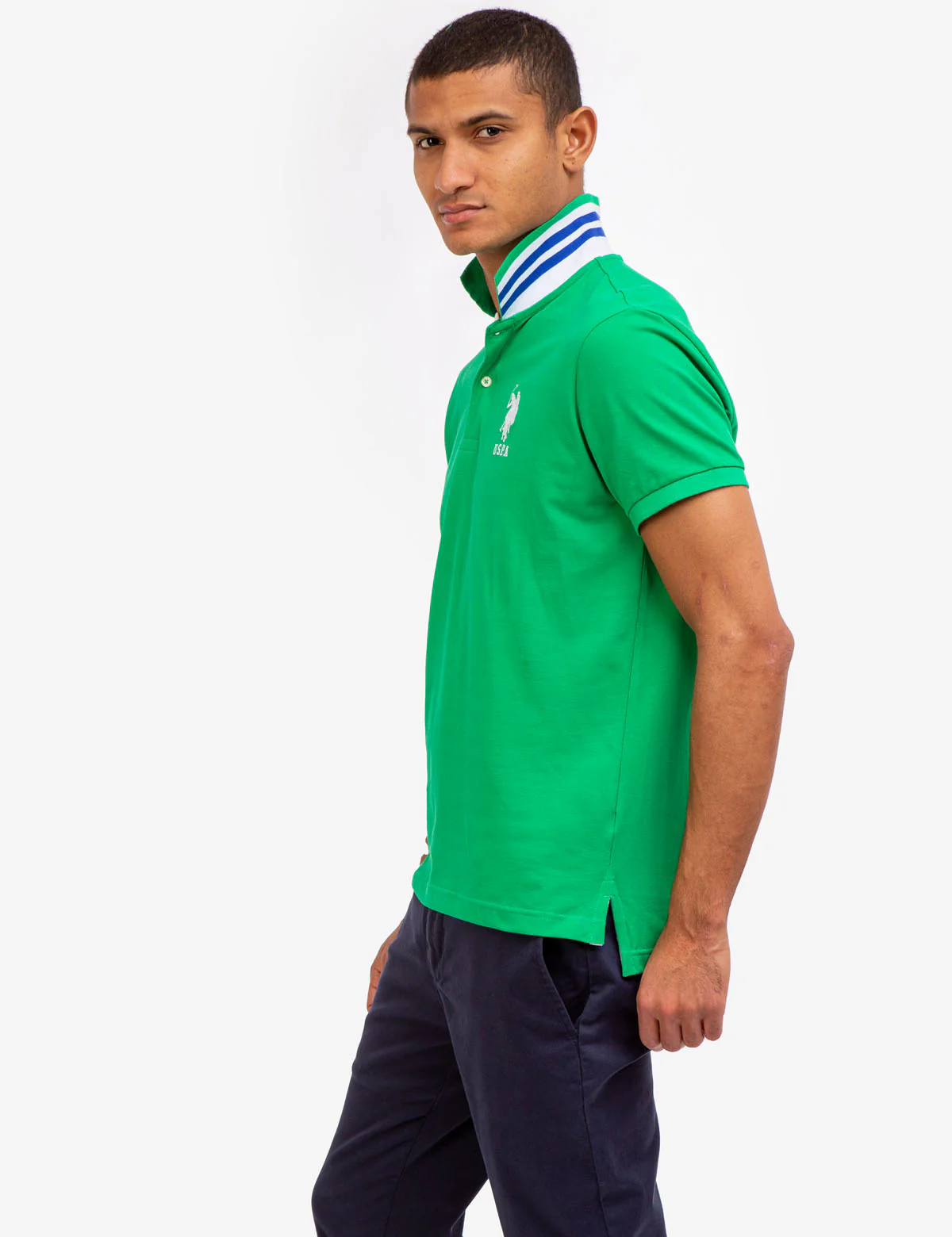 SLIM FIT STRETCH POLO SHIRT - Image 17
