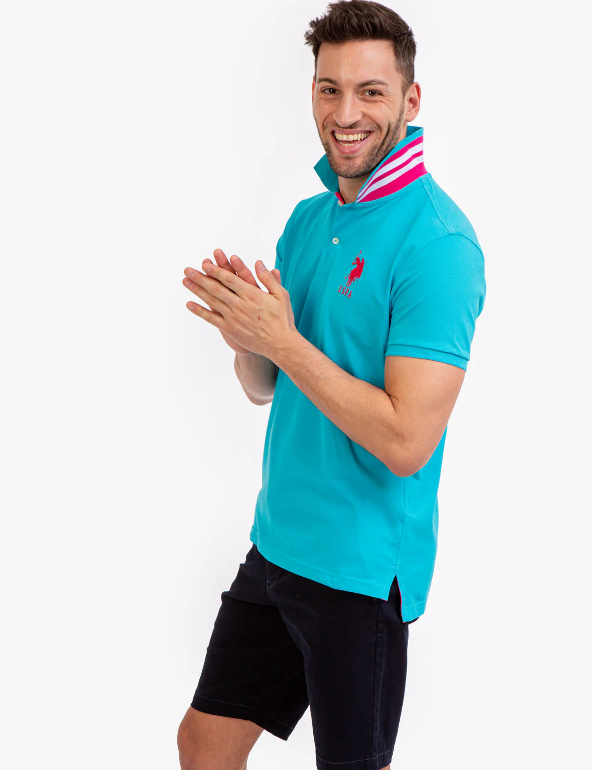 SLIM FIT STRETCH POLO SHIRT - Image 5