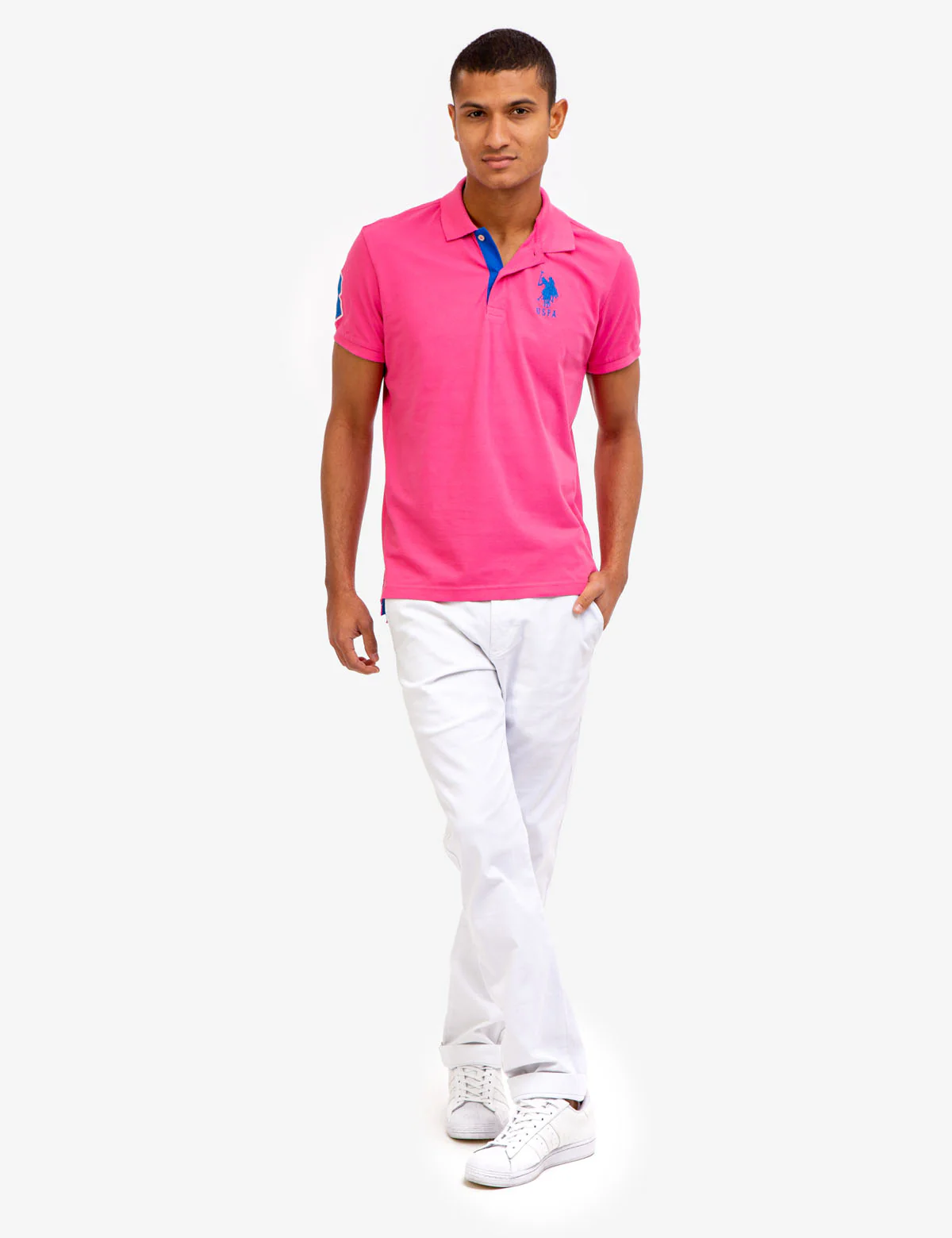 SLIM FIT STRETCH POLO SHIRT - Image 7