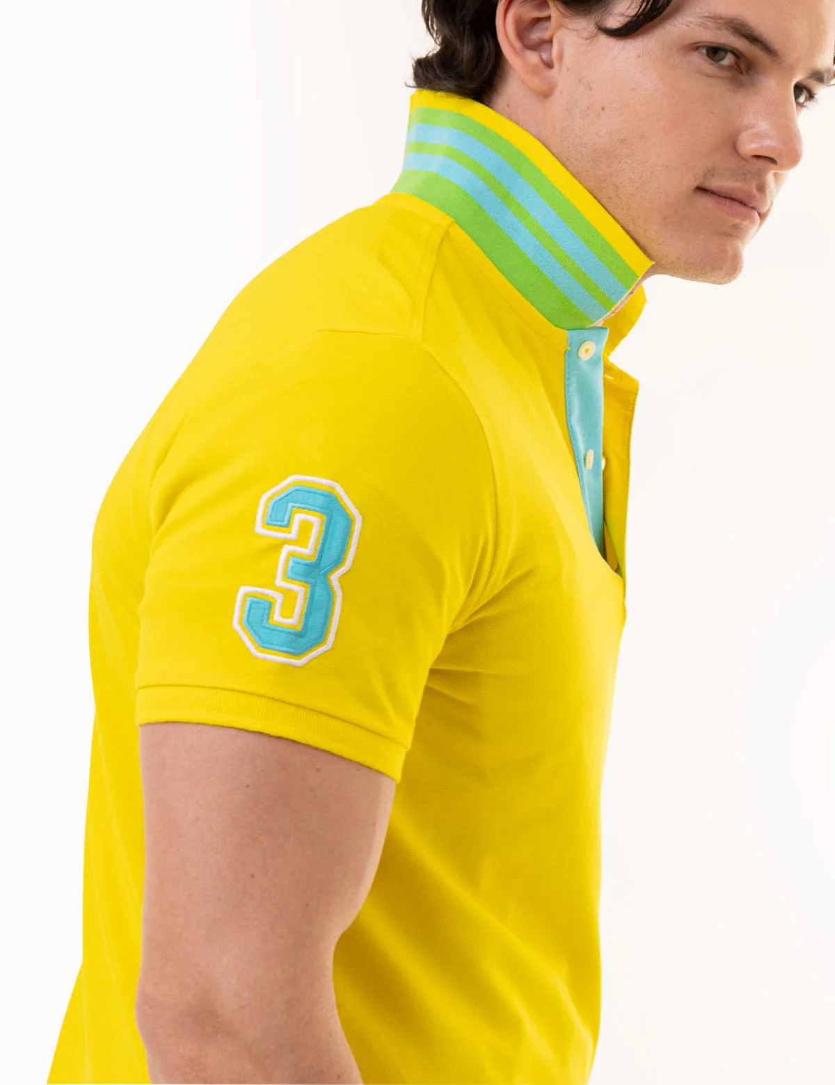 SLIM FIT STRETCH POLO SHIRT - Image 3