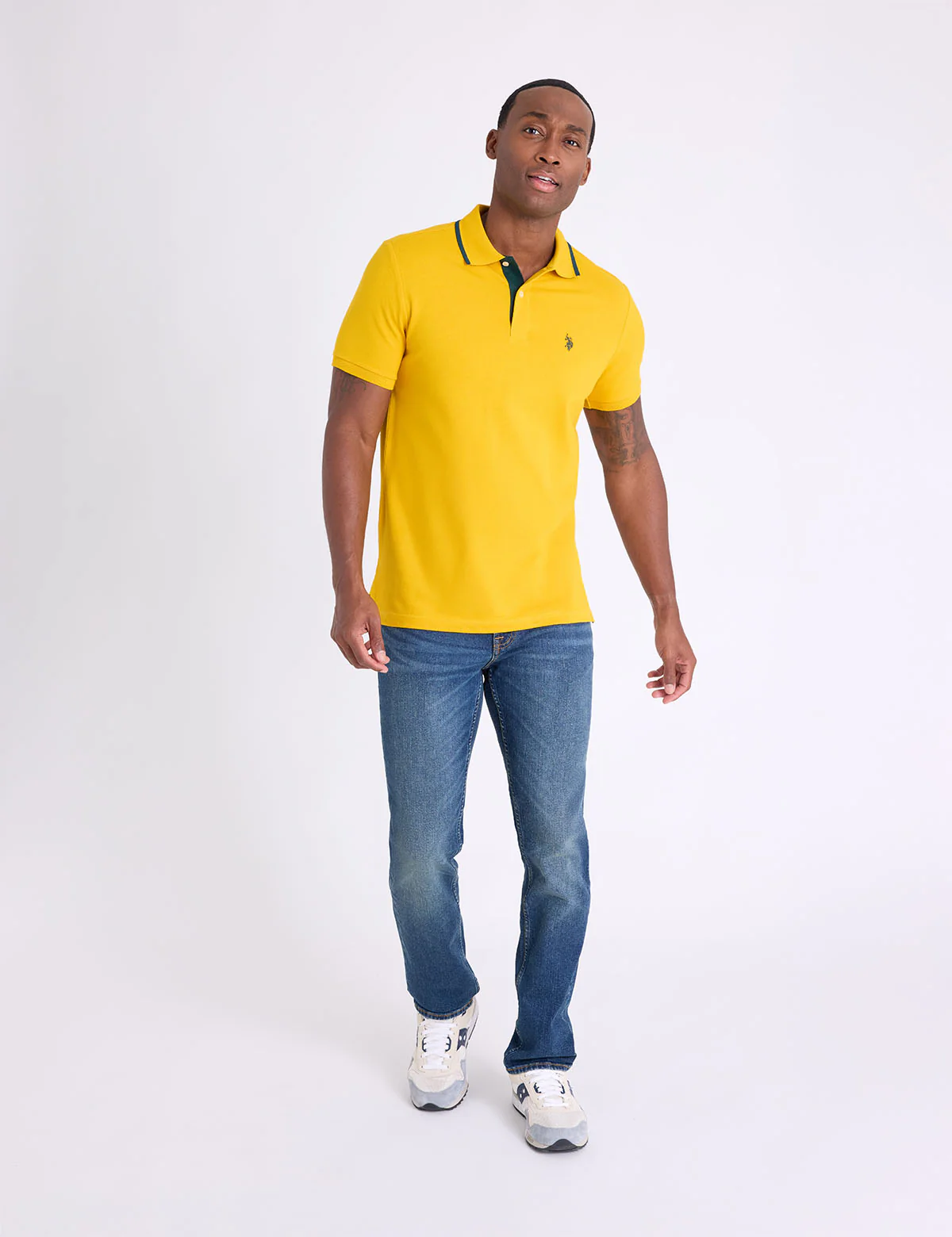SLIM FIT STRETCH SOLID PIQUE POLO SHIRT - Image 10