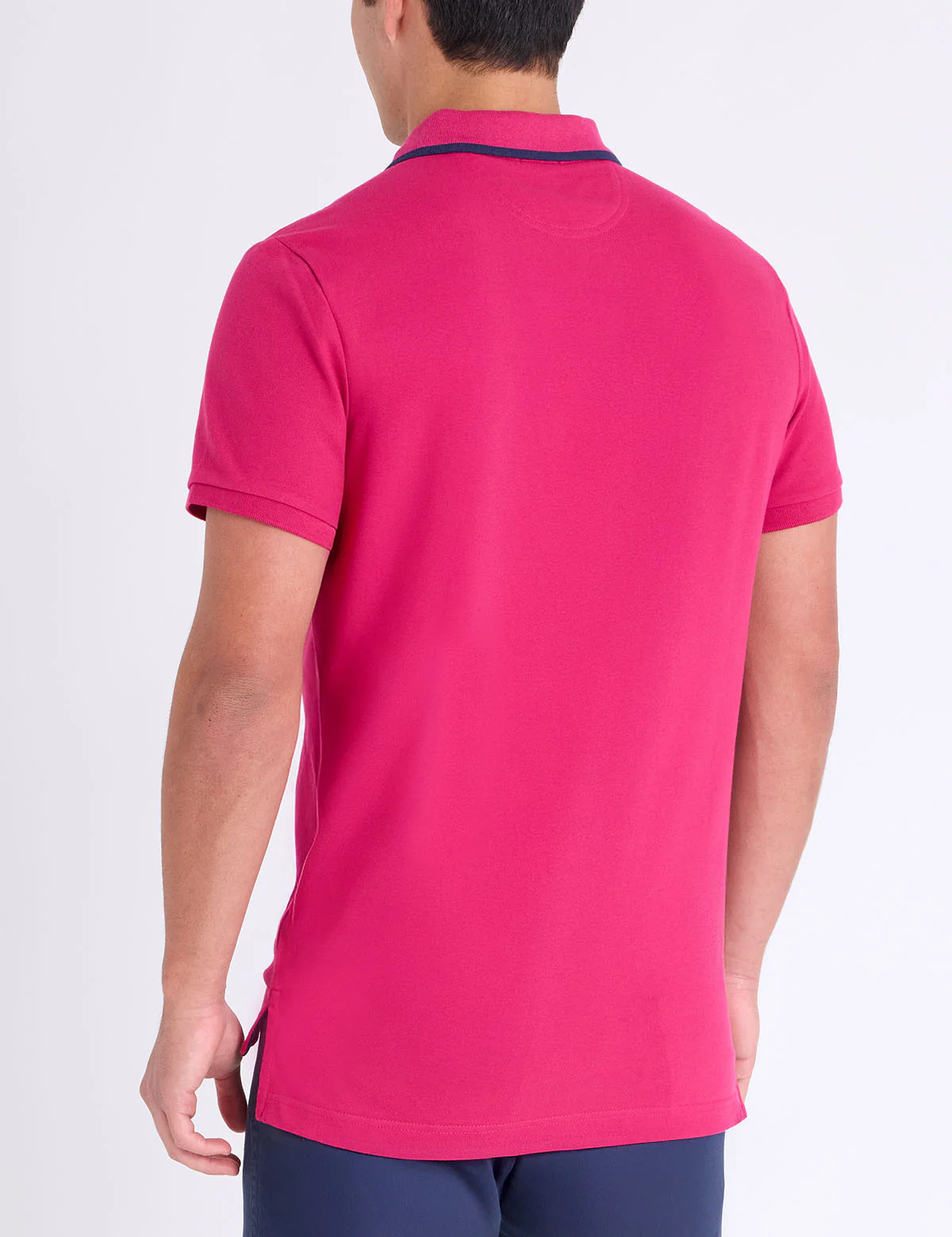 SLIM FIT STRETCH SOLID PIQUE POLO SHIRT - Image 17
