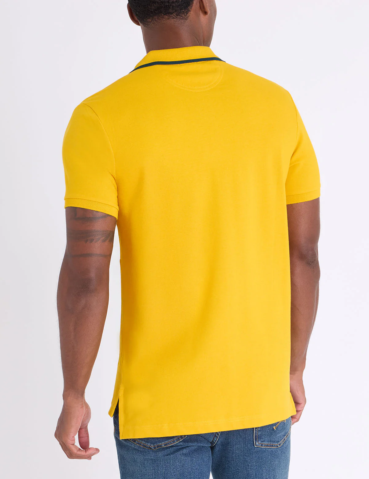 SLIM FIT STRETCH SOLID PIQUE POLO SHIRT - Image 9